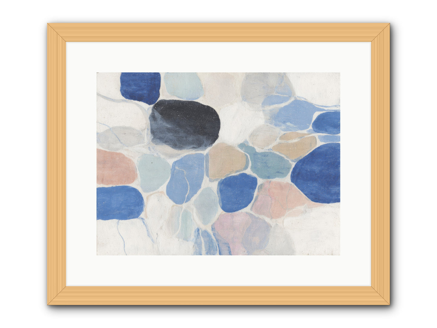 Interwoven Silence -- Framed Print - Natural 16x12