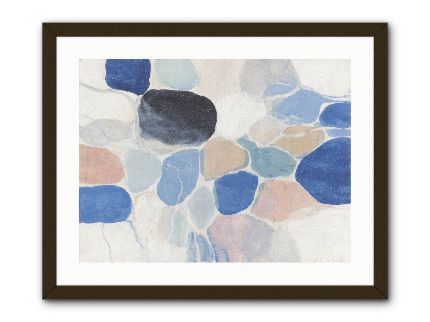 Interwoven Silence -- Framed Print - Black 24x18