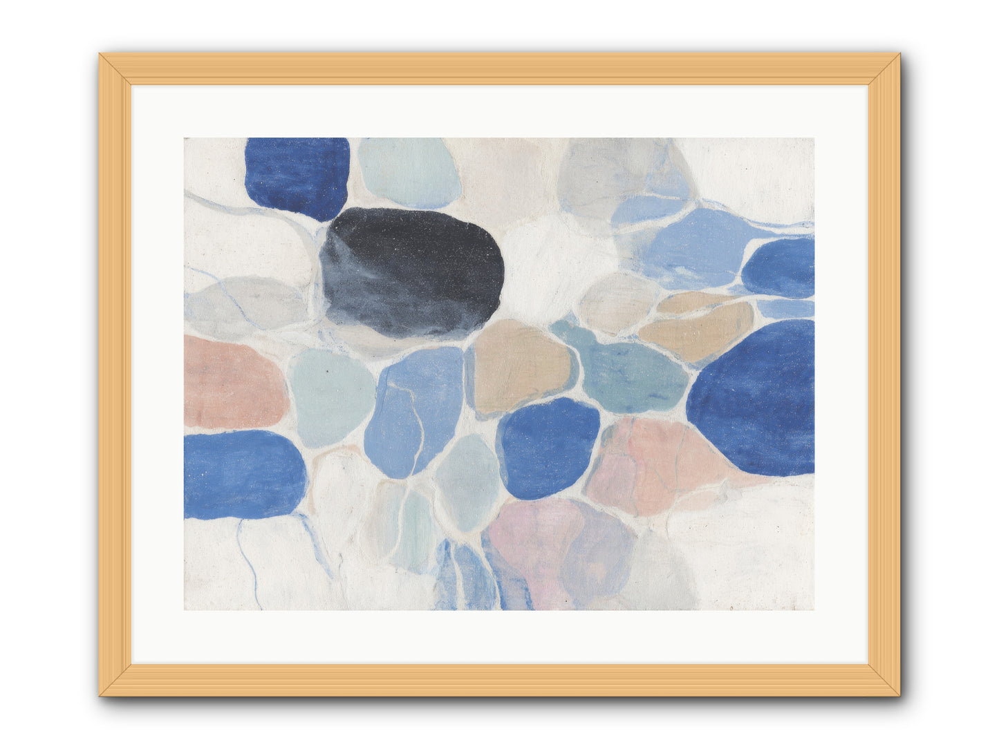 Interwoven Silence -- Framed Print - Natural 24x18