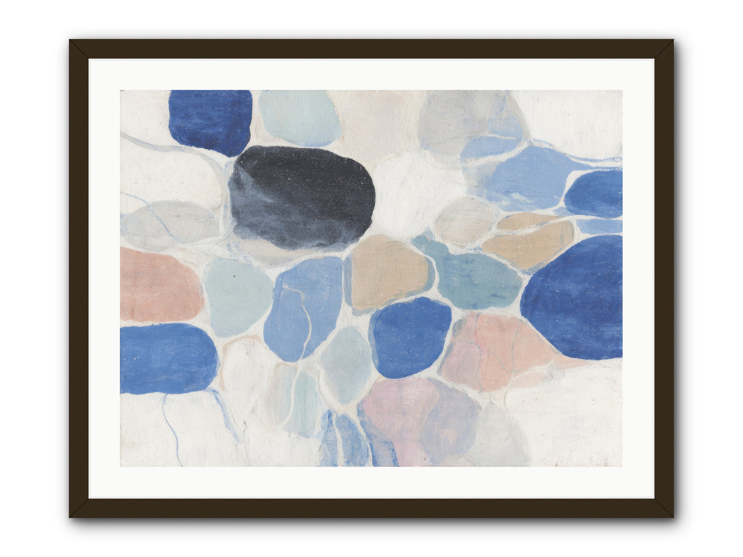 Interwoven Silence -- Framed Print - Black 32x24