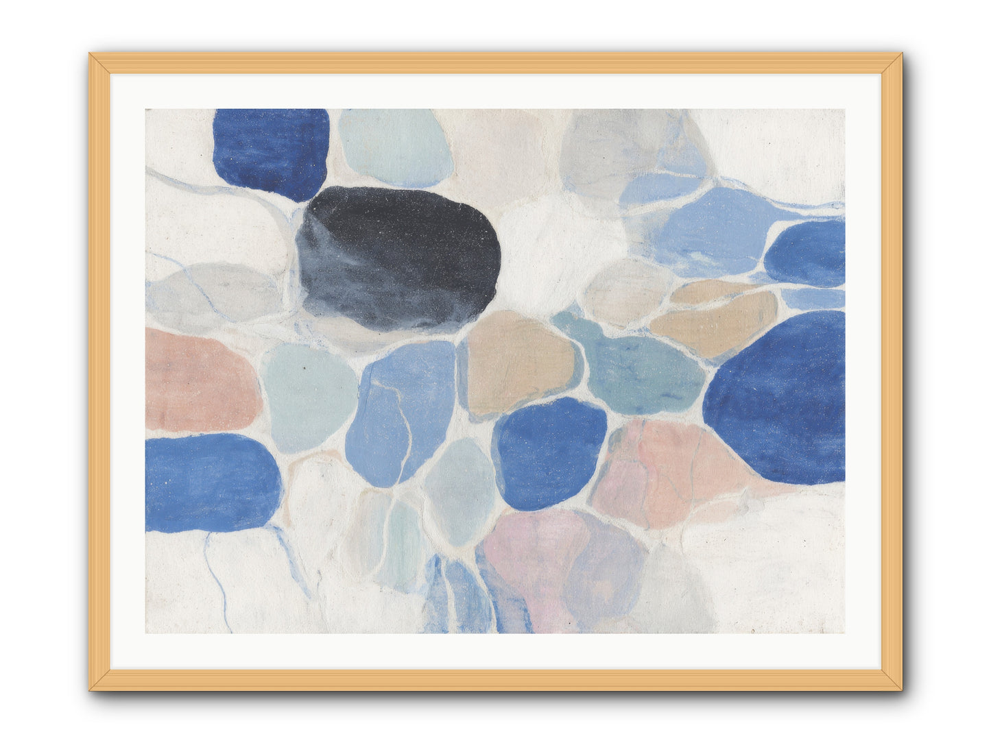 Interwoven Silence -- Framed Print - Natural 40x30