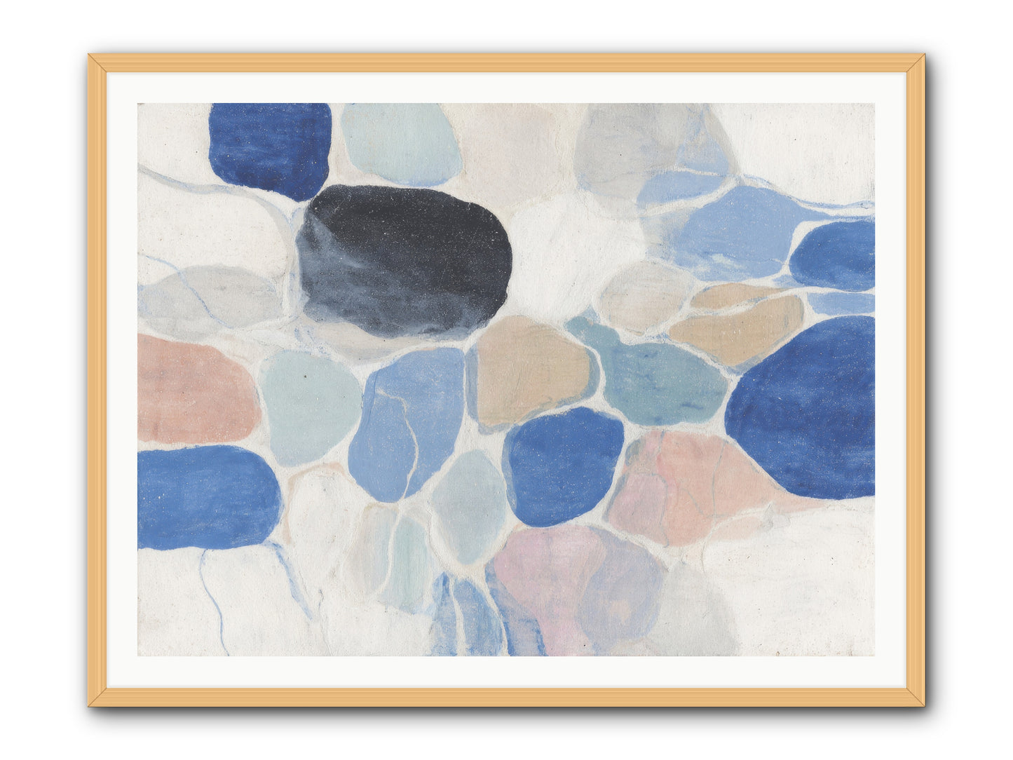 Interwoven Silence -- Framed Print - Natural 48x36