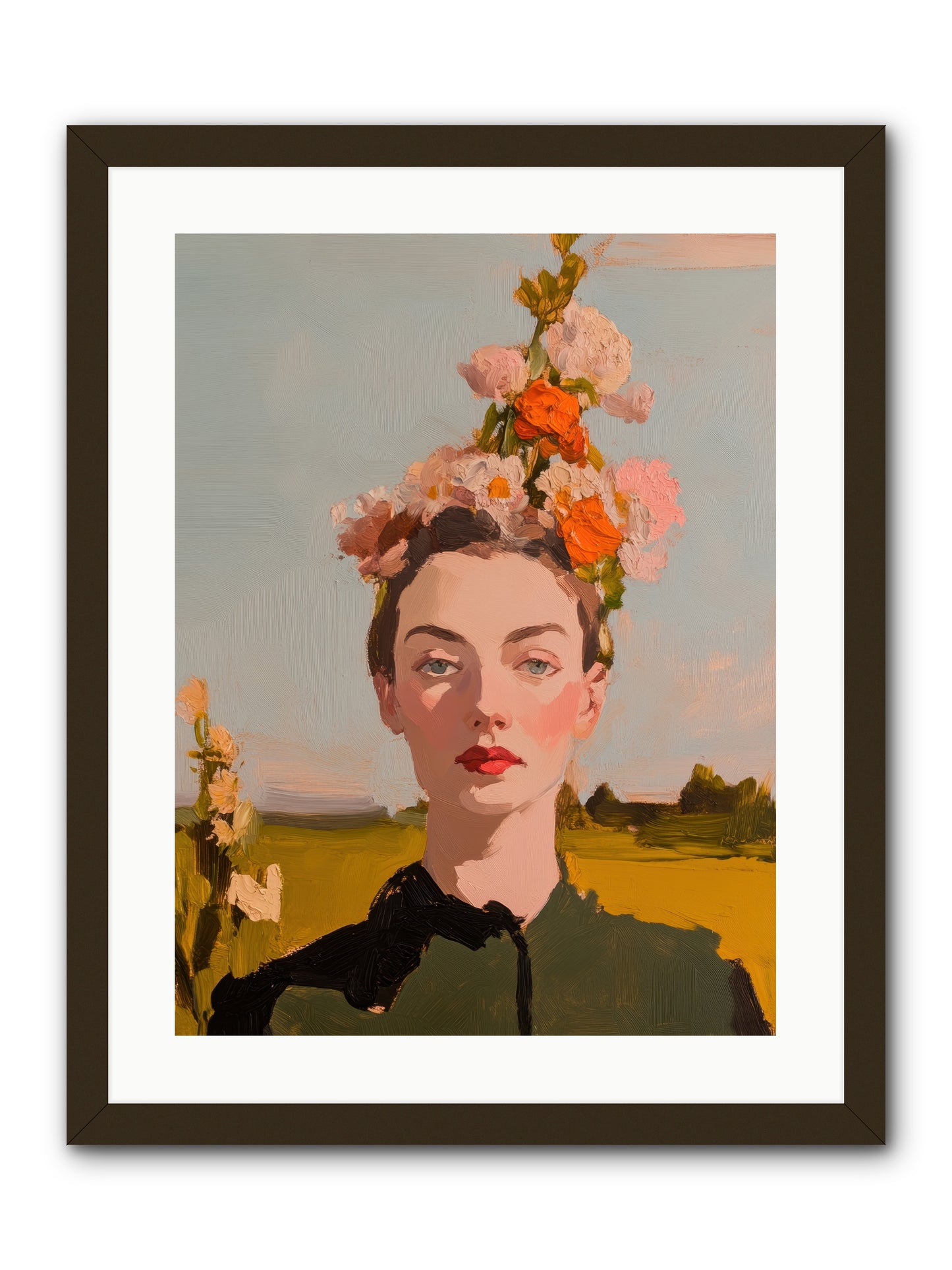 Intuitive Maverick -- Framed Print - Black 18x24