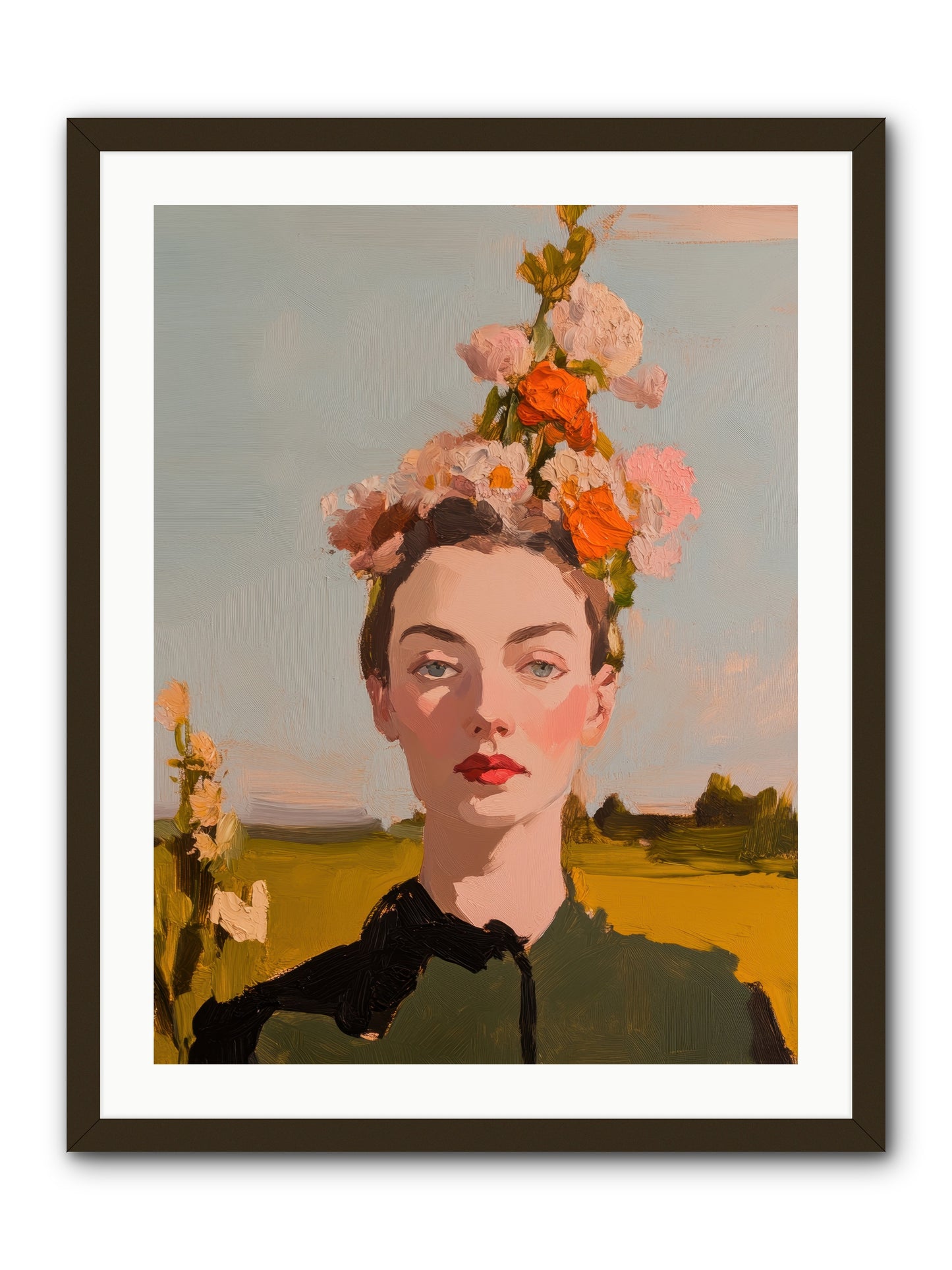 Intuitive Maverick -- Framed Print - Black 24x32