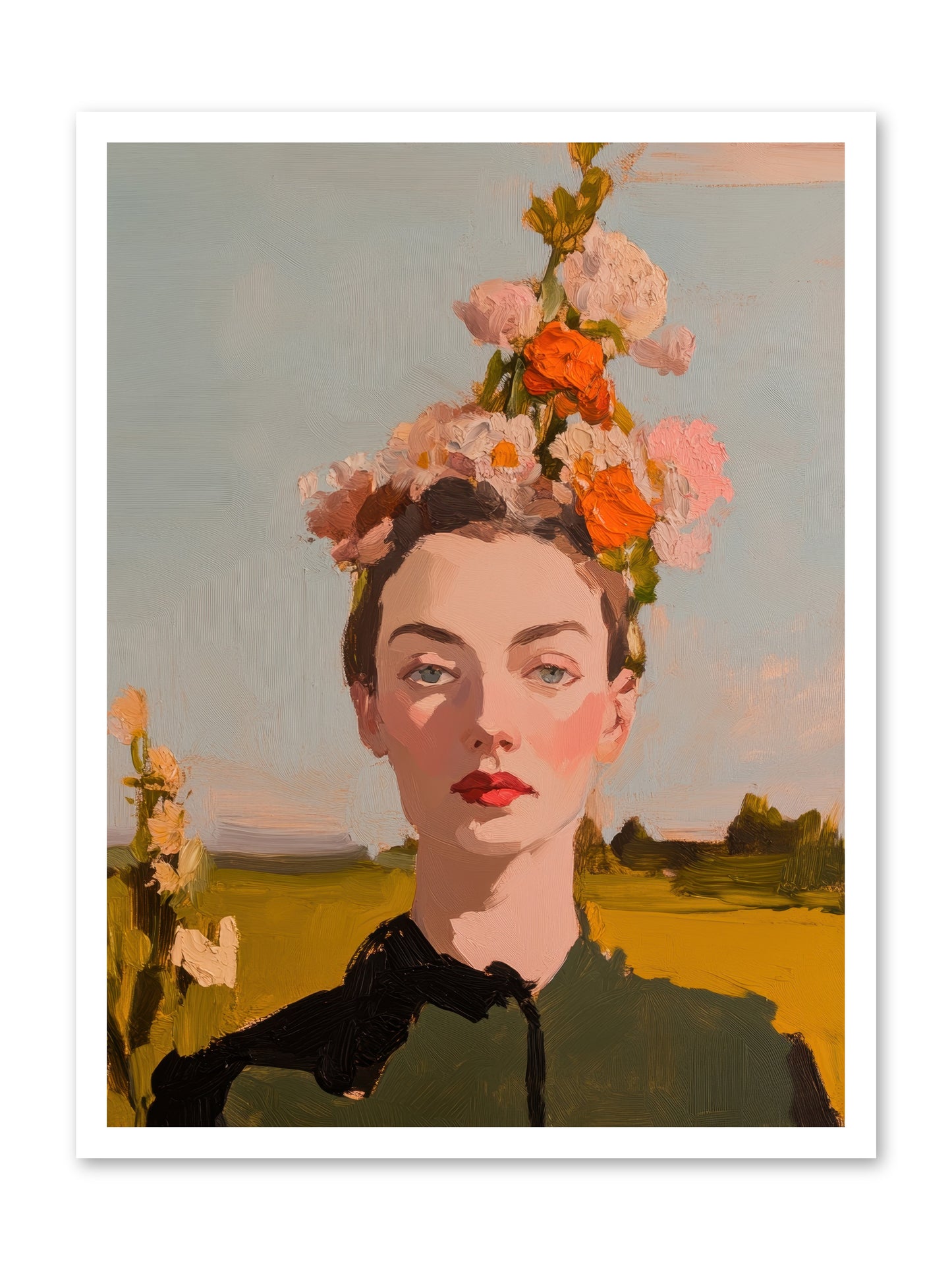 Intuitive Maverick -- Loose Canvas Print 24x32