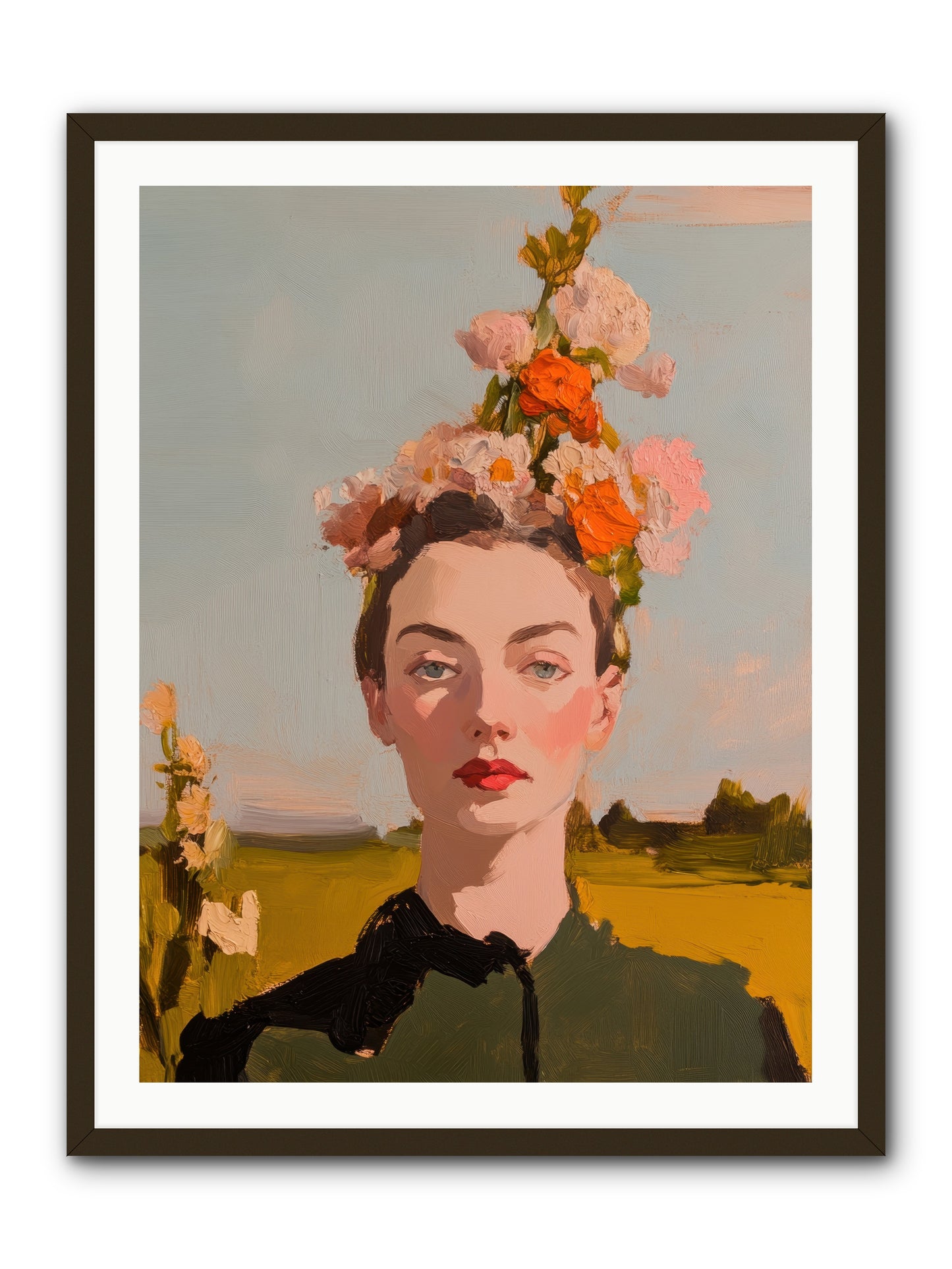 Intuitive Maverick -- Framed Print - Black 30x40