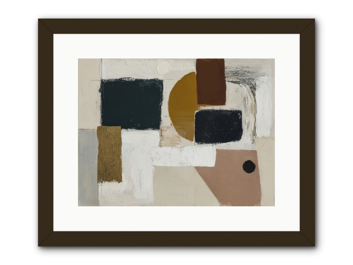 Invisible Thread -- Framed Print - Black 16x12