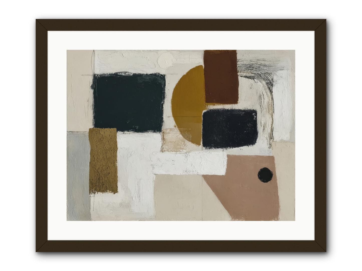 Invisible Thread -- Framed Print - Black 24x18