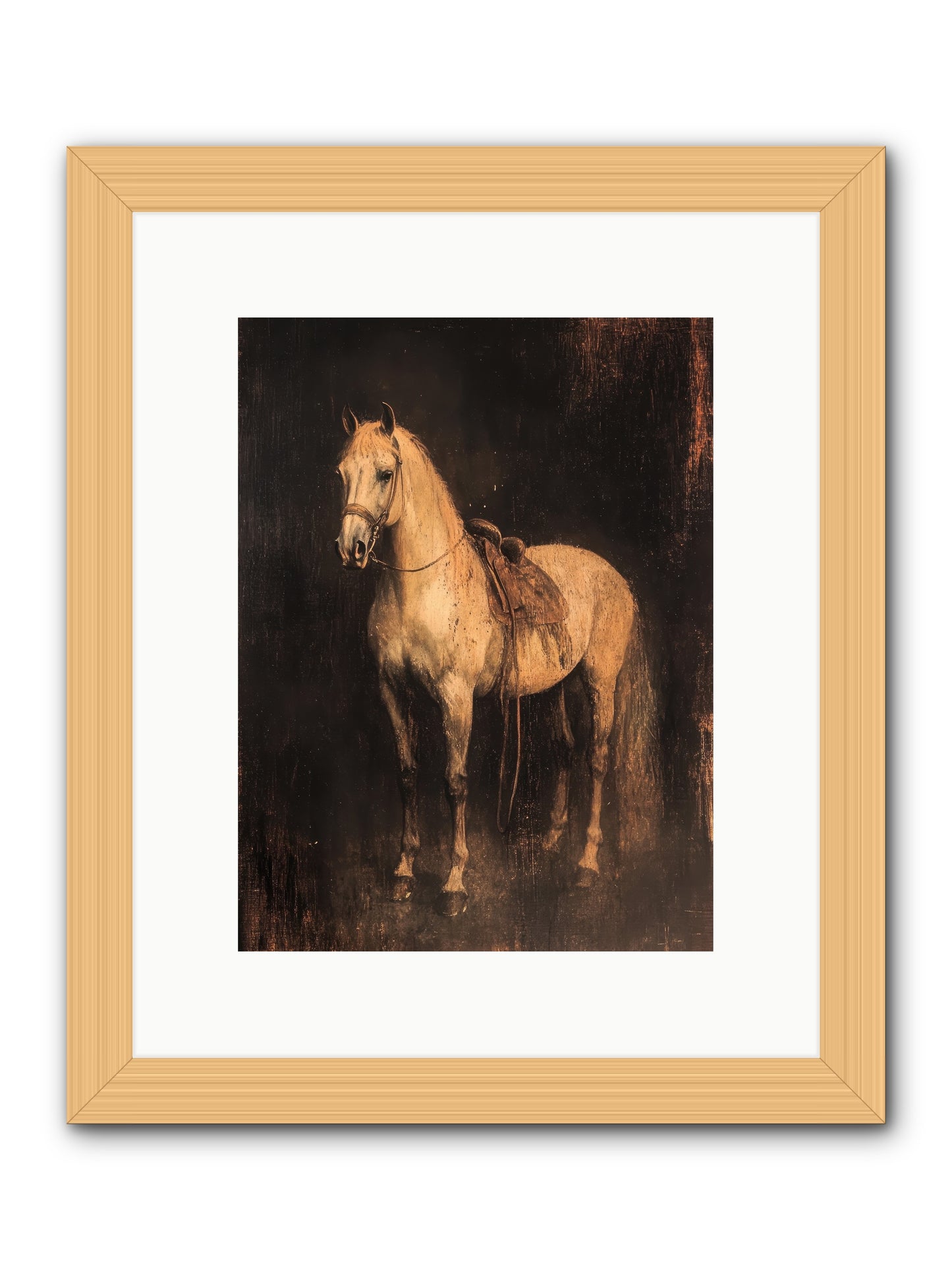 Iron Horse Ridge -- Framed Print - Natural 9x12