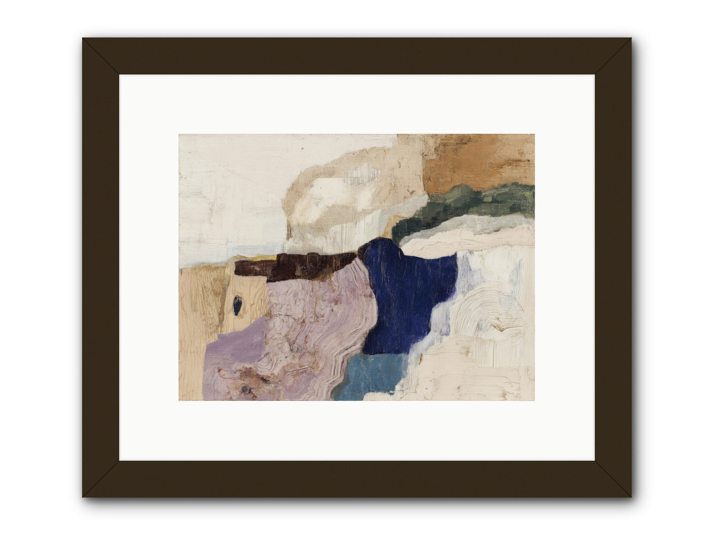 Ironbark Divide -- Framed Print - Black 12x9