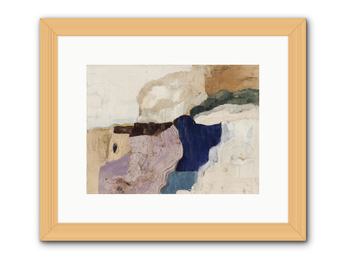 Ironbark Divide -- Framed Print - Natural 12x9