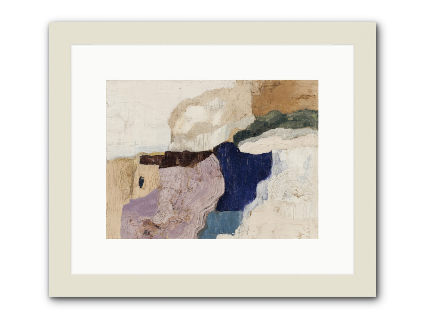 Ironbark Divide -- Framed Print - White 12x9