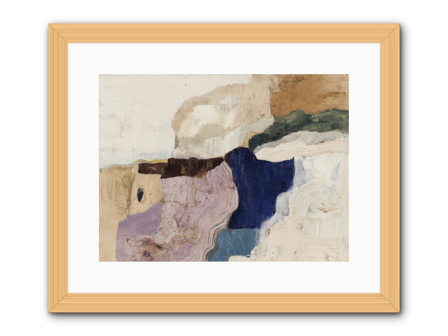 Ironbark Divide -- Framed Print - Natural 16x12