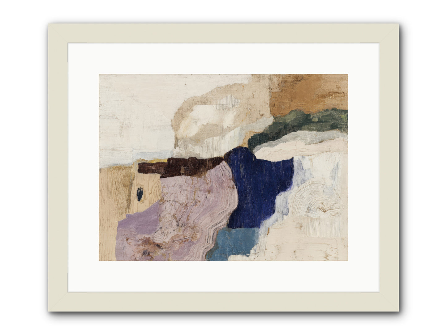 Ironbark Divide -- Framed Print - White 16x12