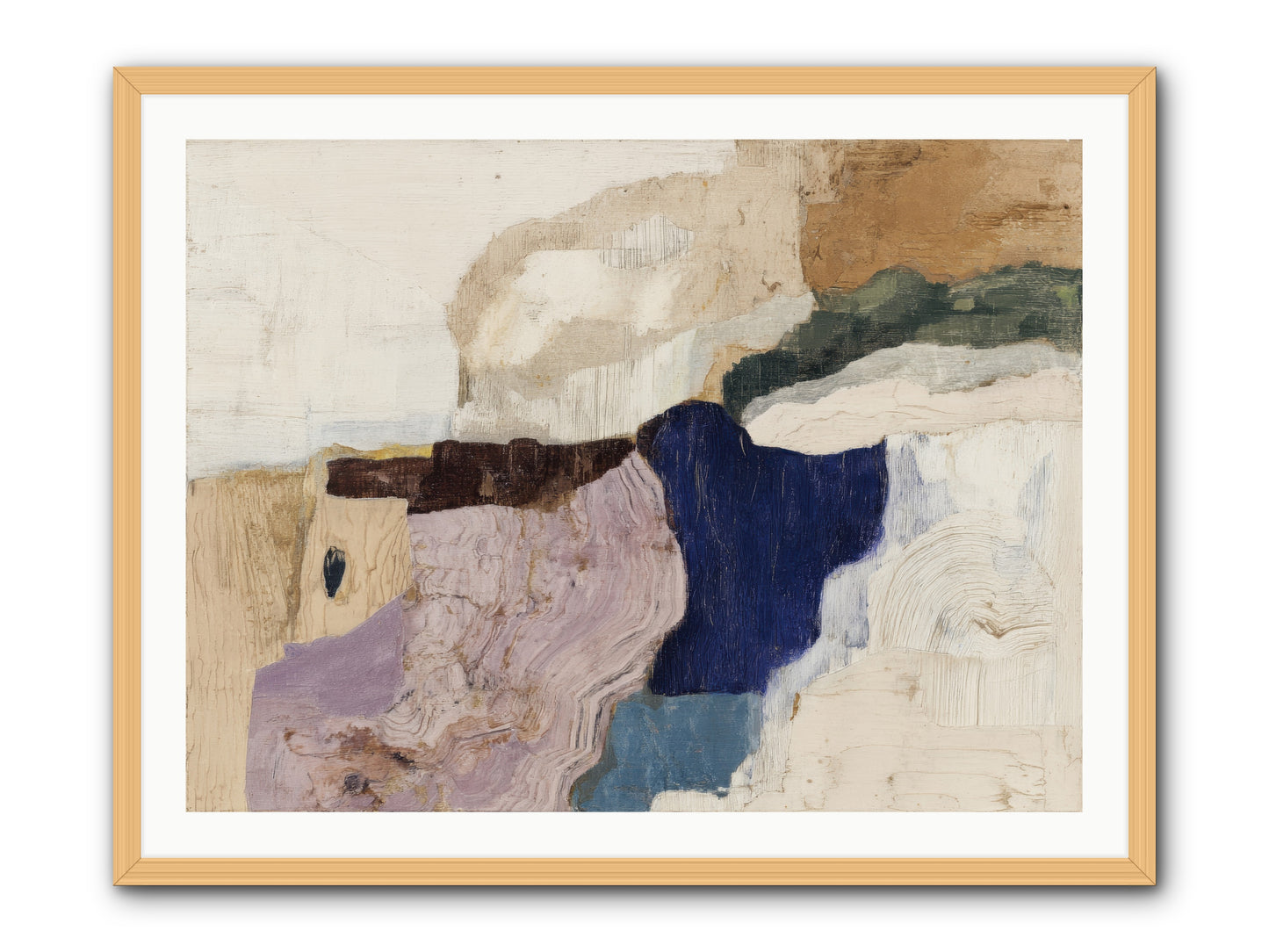 Ironbark Divide -- Framed Print - Natural 40x30