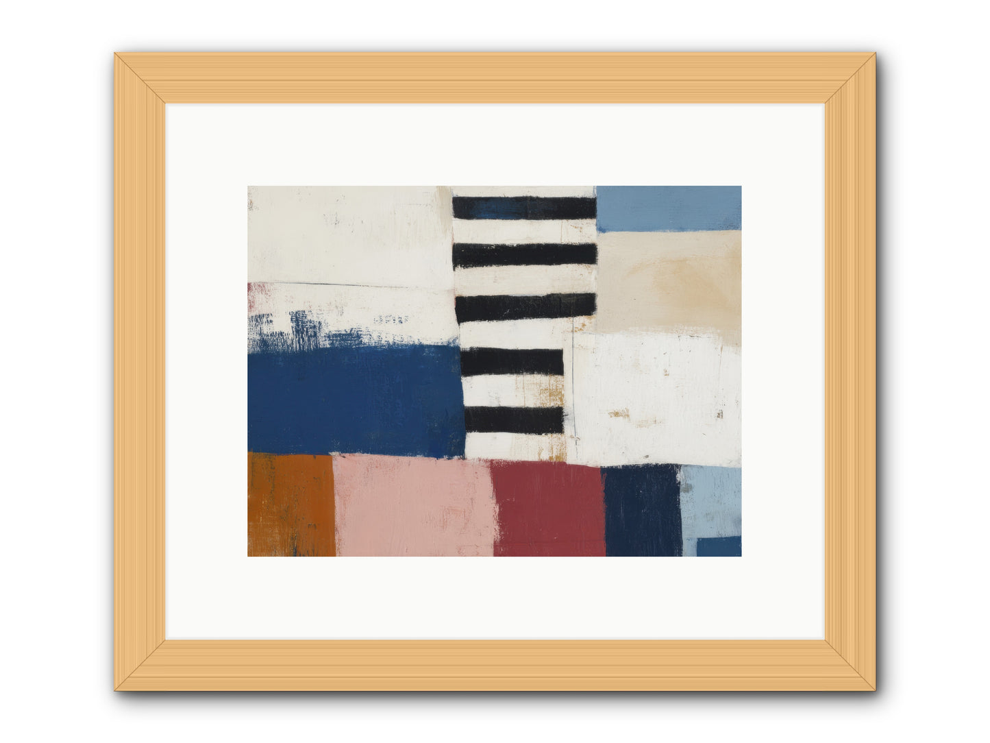 Islet -- Framed Print - Natural 12x9