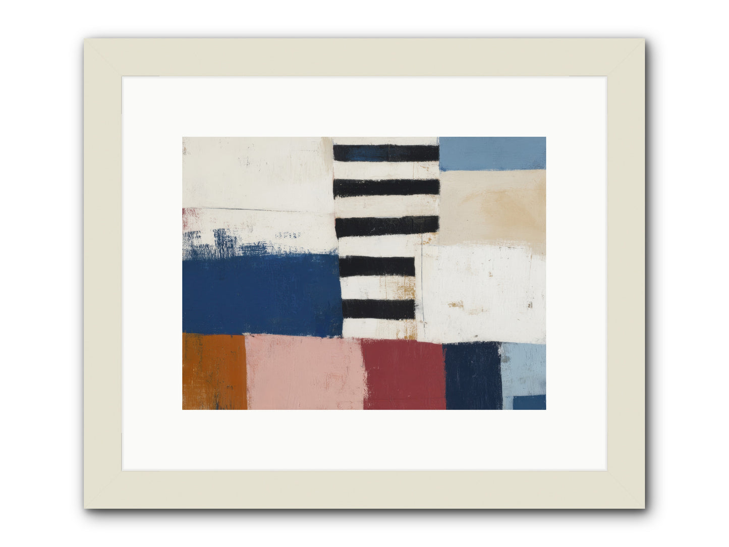 Islet -- Framed Print - White 12x9