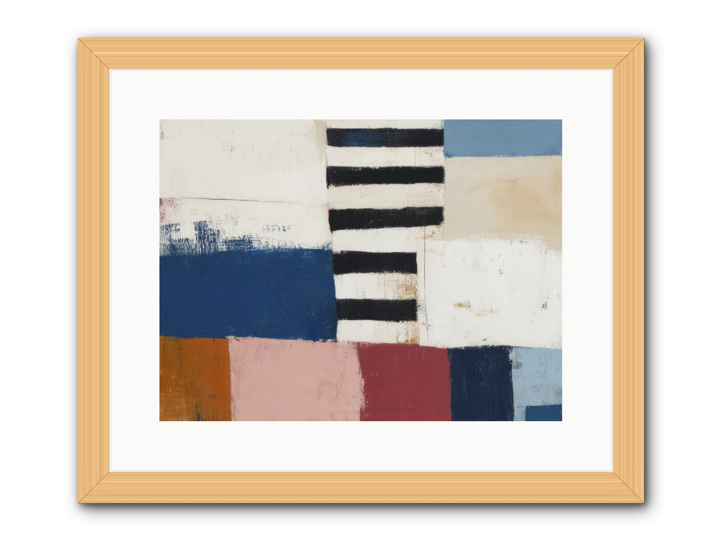 Islet -- Framed Print - Natural 16x12