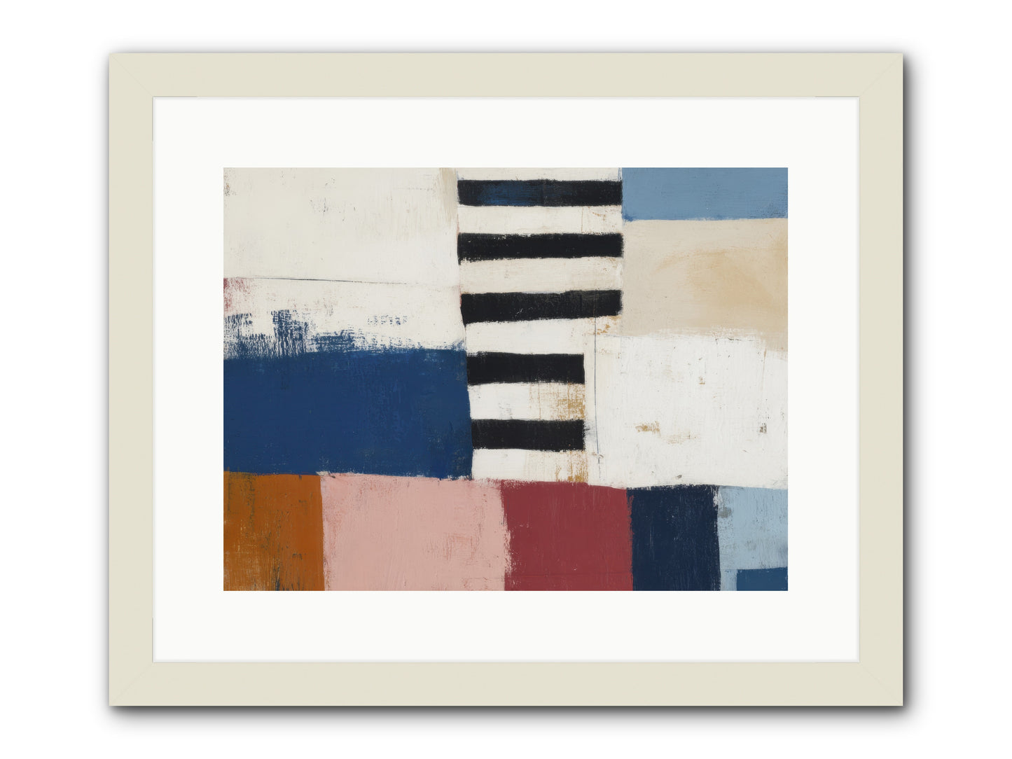 Islet -- Framed Print - White 16x12