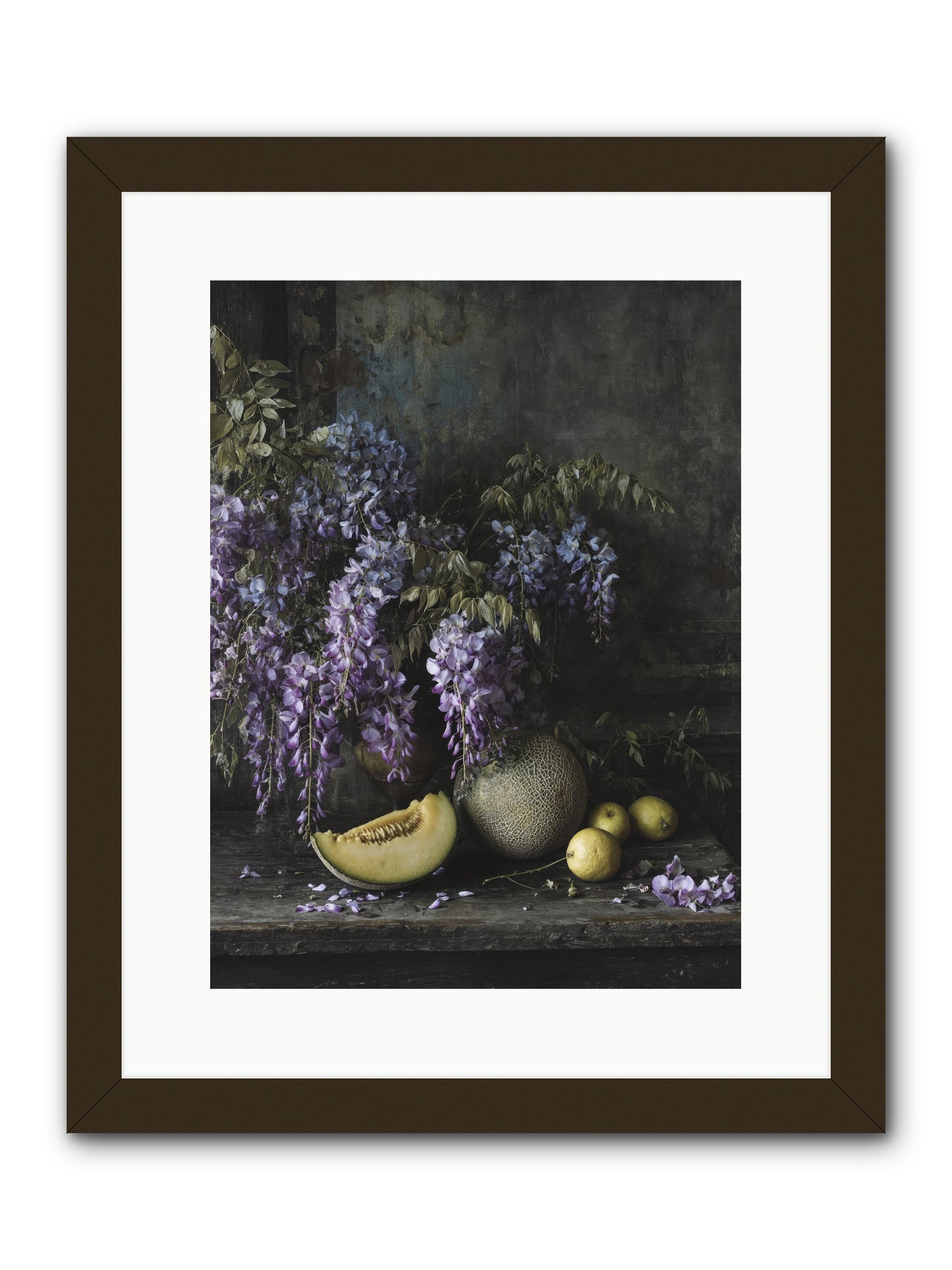Isolde -- Framed Print - Black 12x16