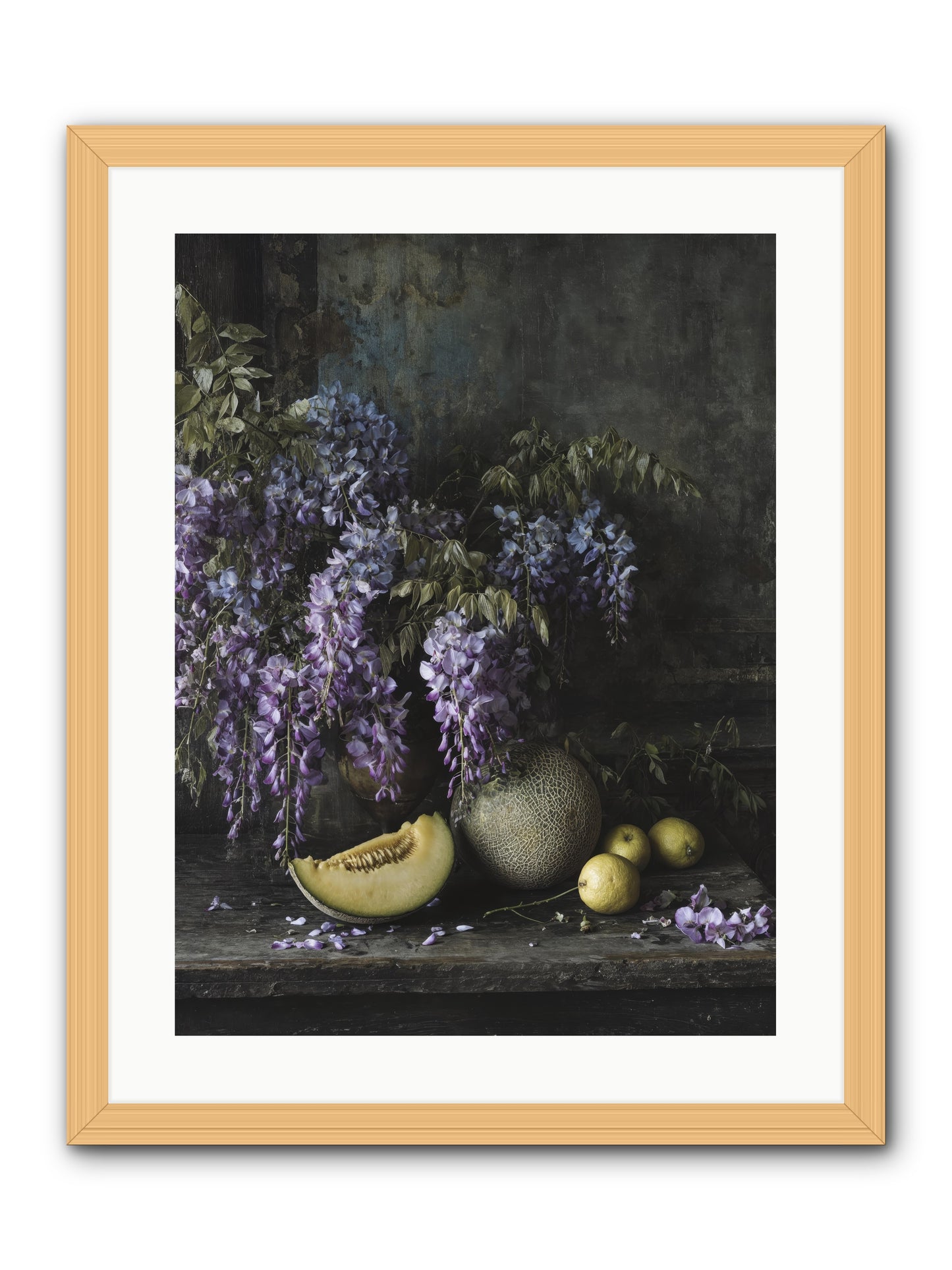 Isolde -- Framed Print - Natural 18x24