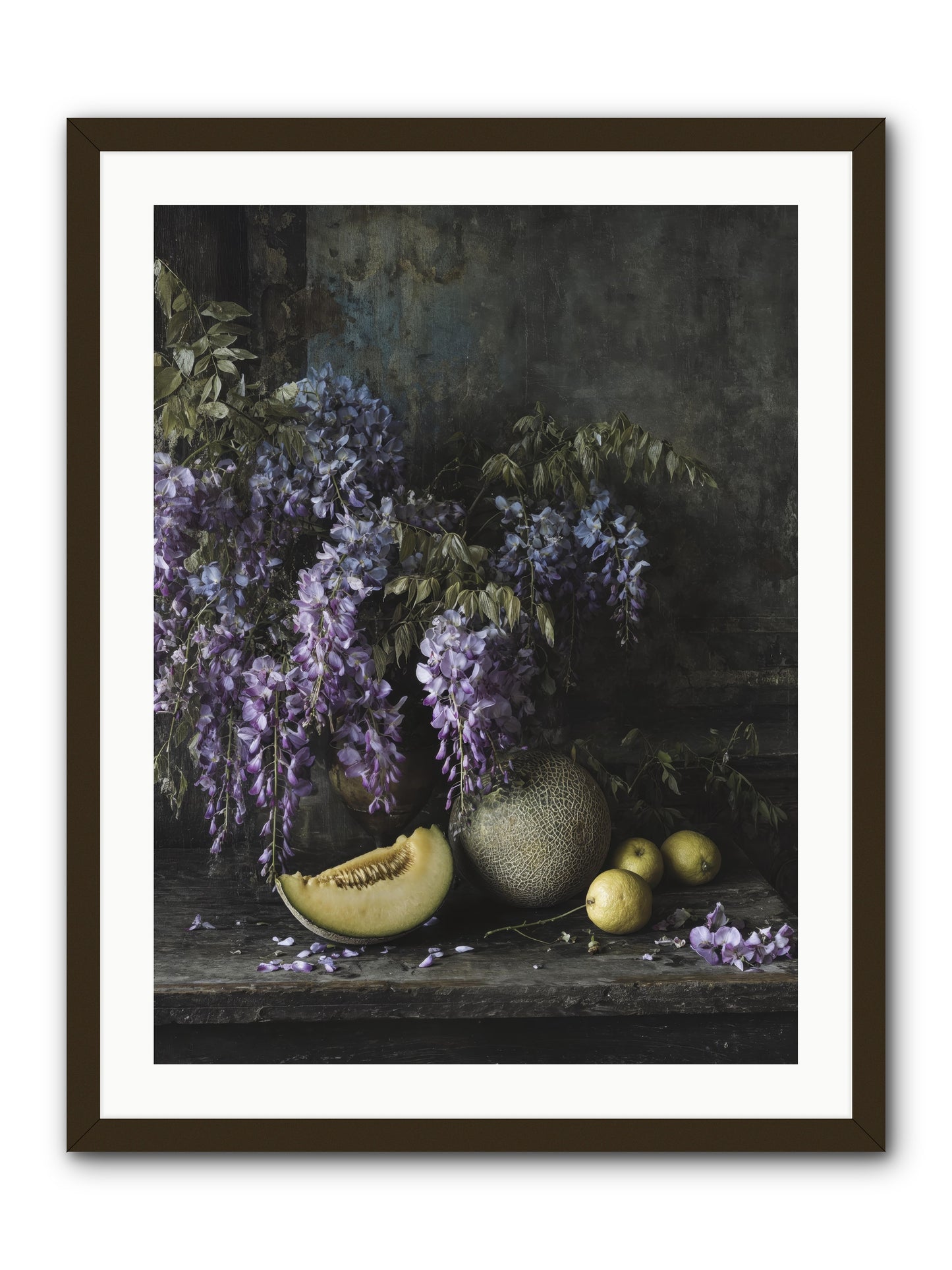 Isolde -- Framed Print - Black 24x32