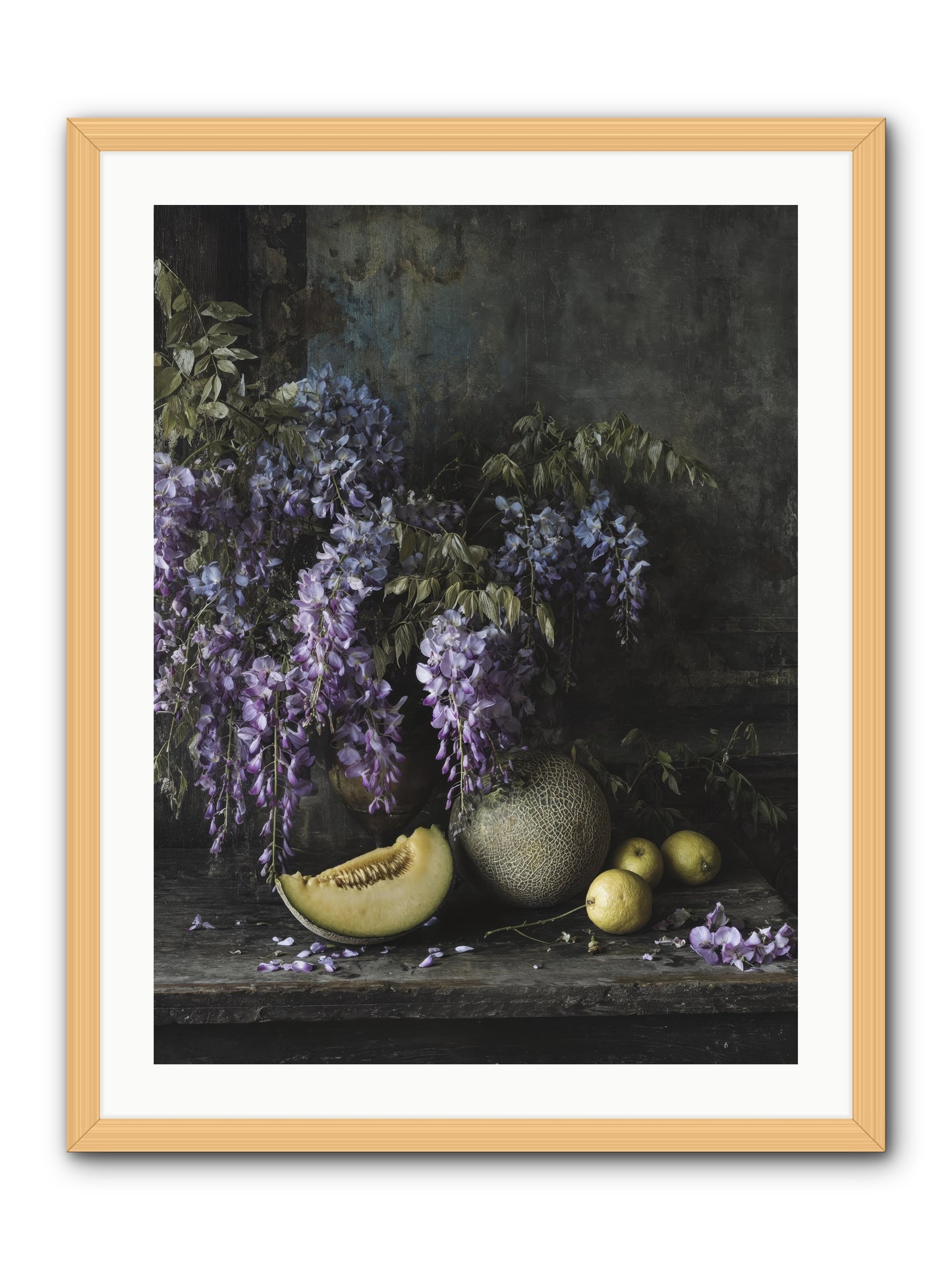 Isolde -- Framed Print - Natural 24x32