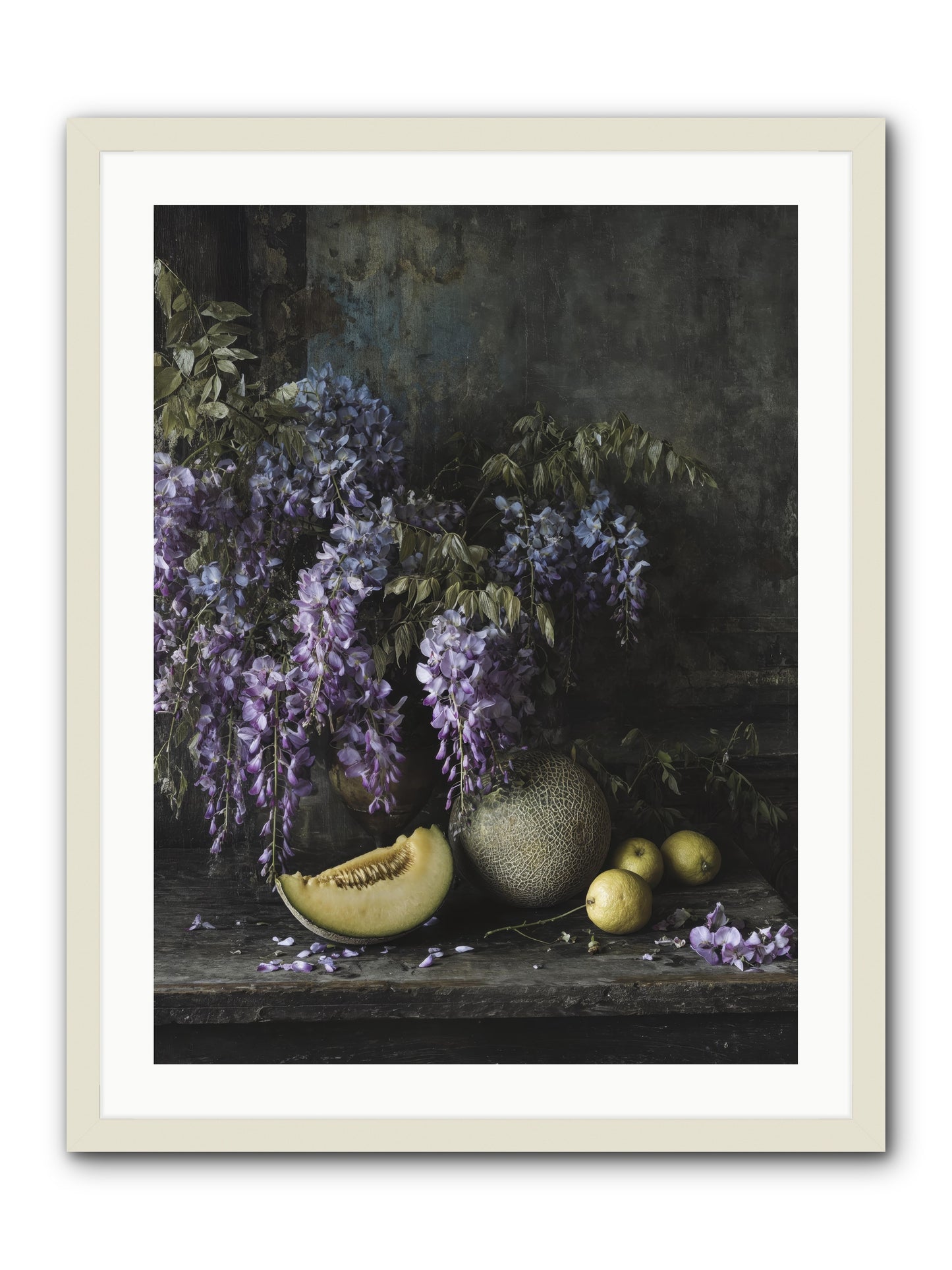 Isolde -- Framed Print - White 24x32