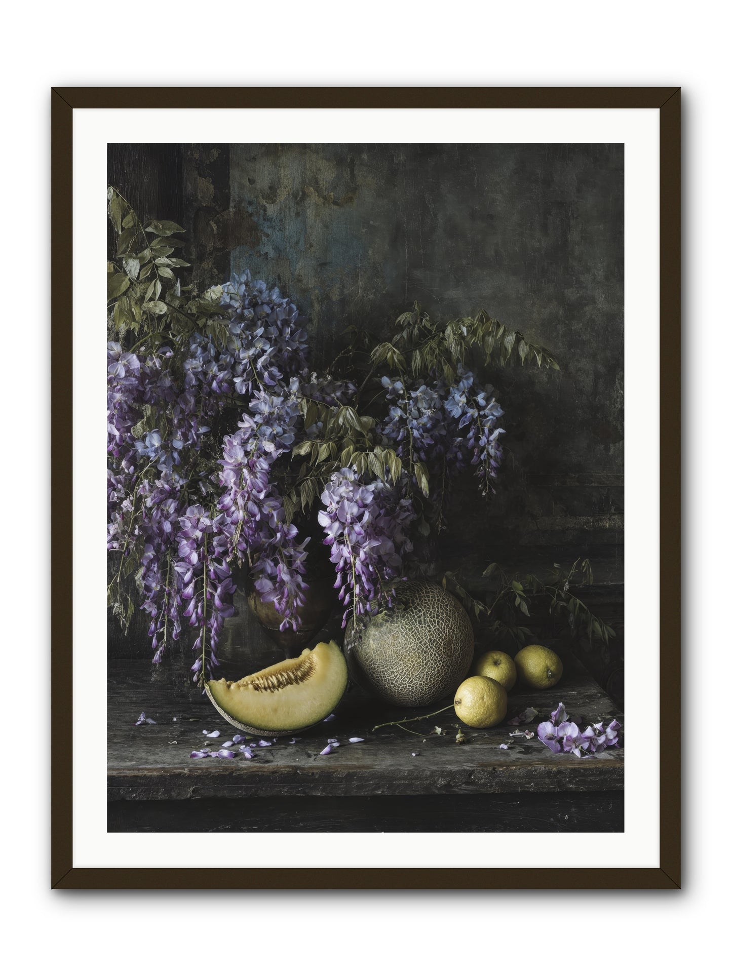 Isolde -- Framed Print - Black 30x40