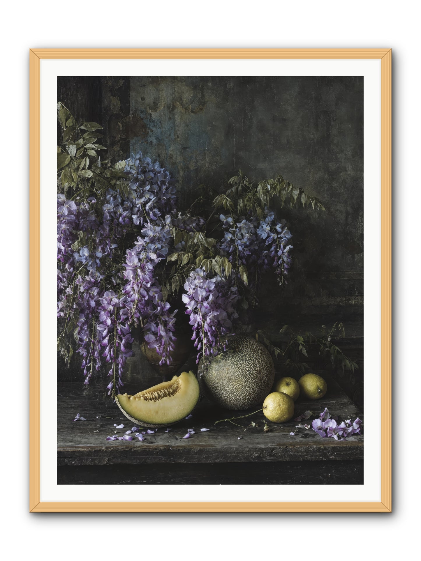 Isolde -- Framed Print - Natural 36x48