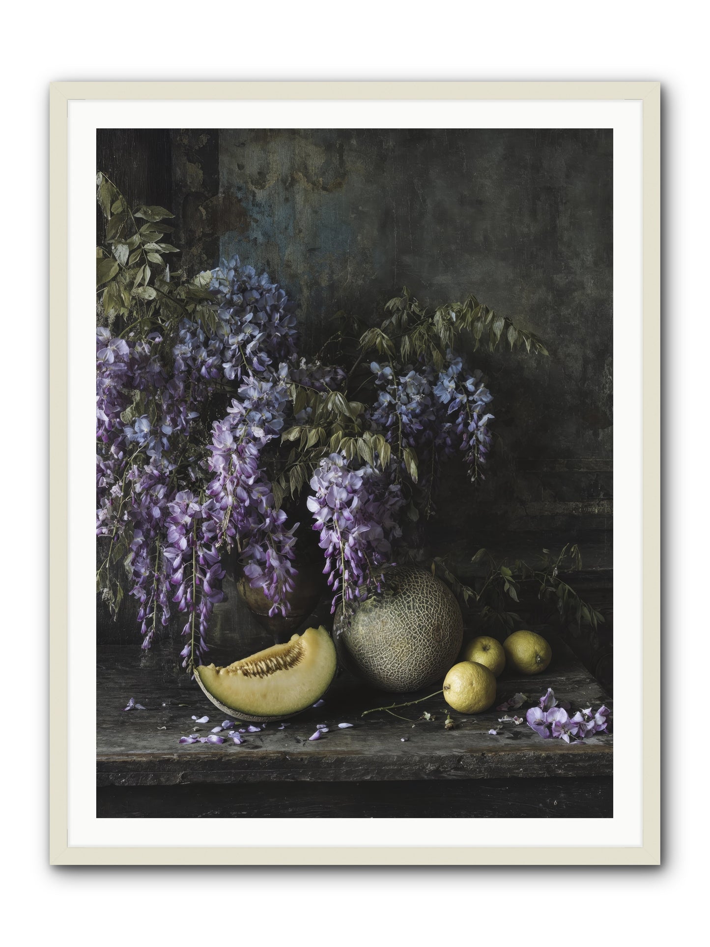 Isolde -- Framed Print - White 36x48