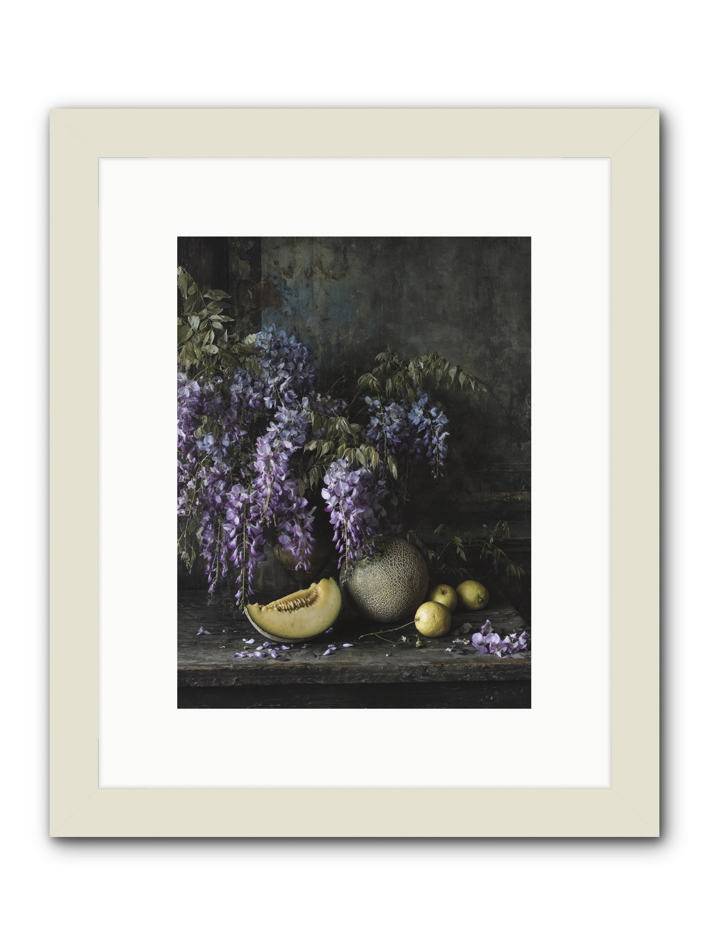 Isolde -- Framed Print - White 9x12