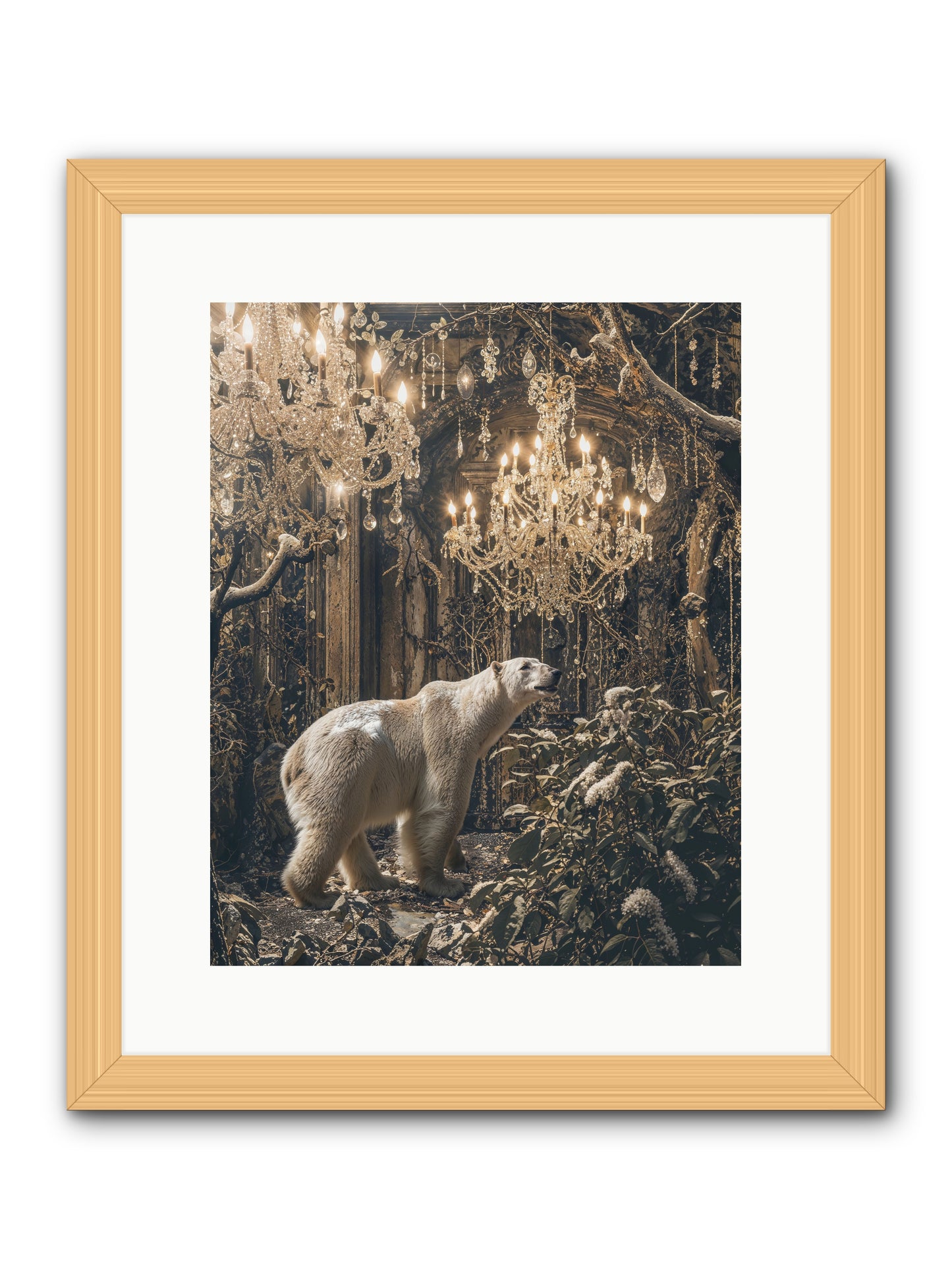 It's More Than Enough -- Framed Print - Natural 12x15