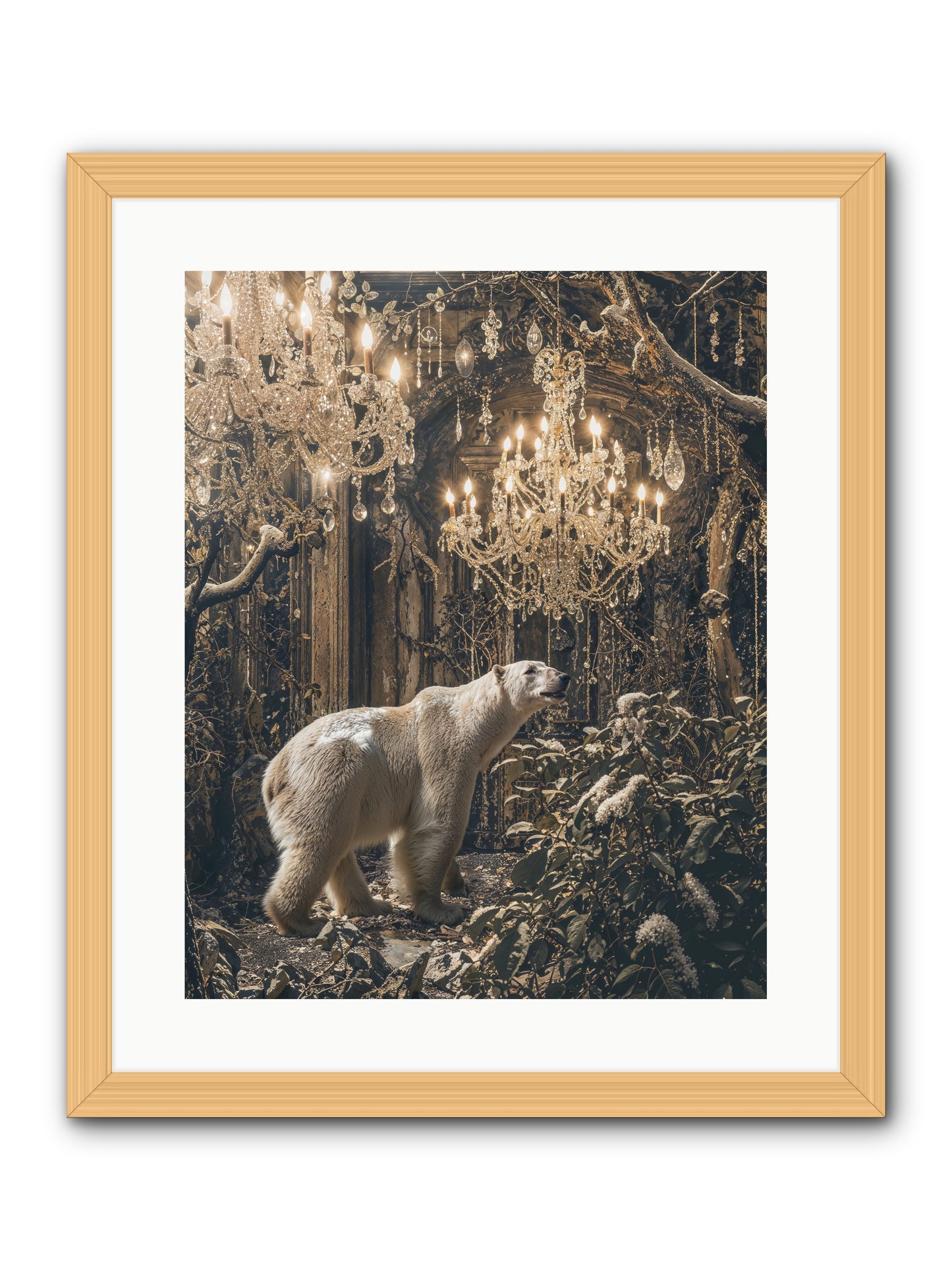 It's More Than Enough -- Framed Print - Natural 16x20