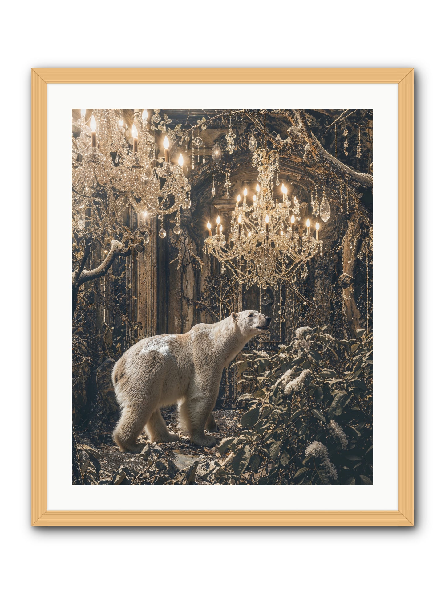 It's More Than Enough -- Framed Print - Natural 24x30