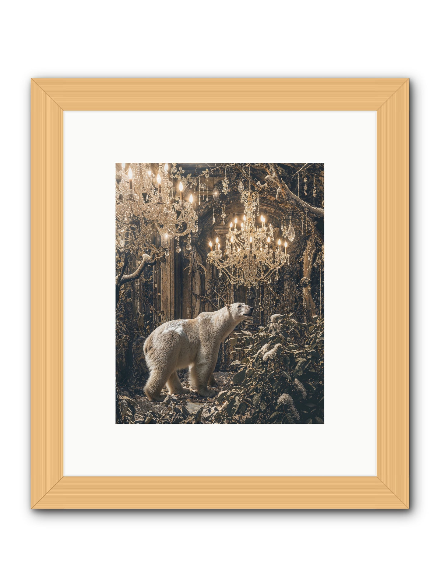 It's More Than Enough -- Framed Print - Natural 8x10
