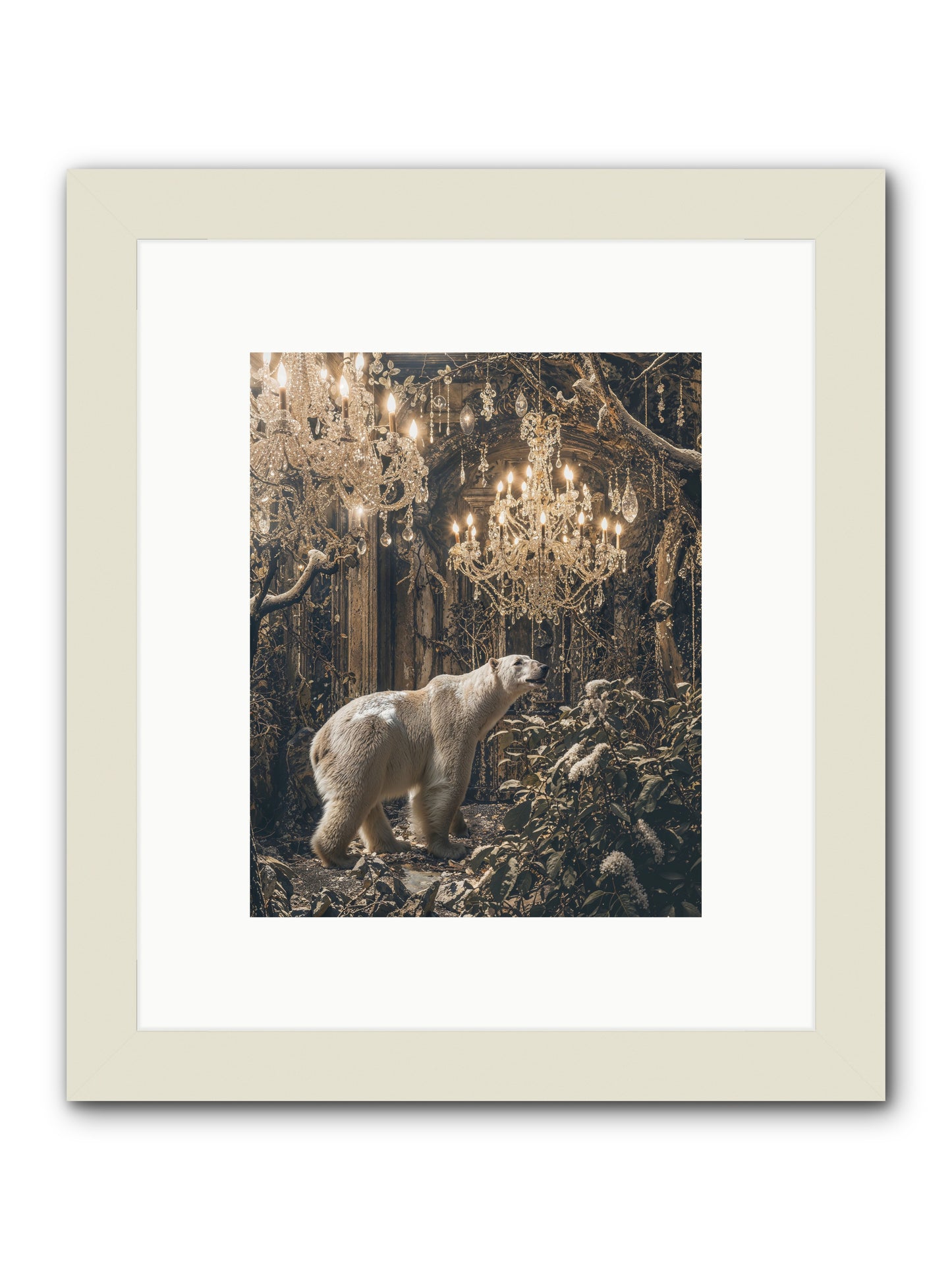 It's More Than Enough -- Framed Print - White 8x10