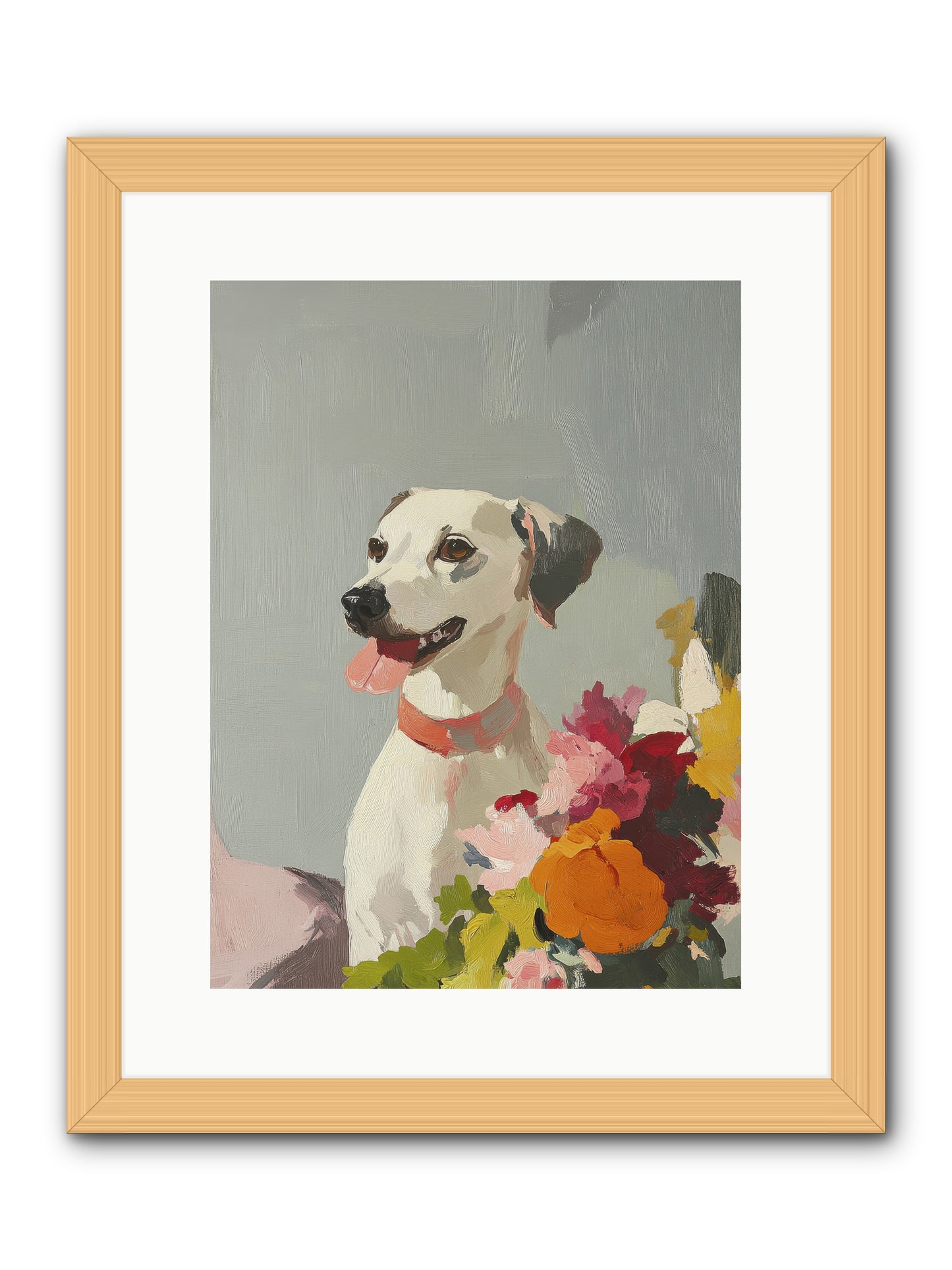 Ivy Claire -- Framed Print - Natural 12x16