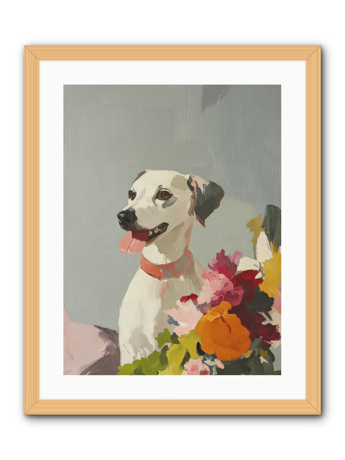 Ivy Claire -- Framed Print - Natural 18x24