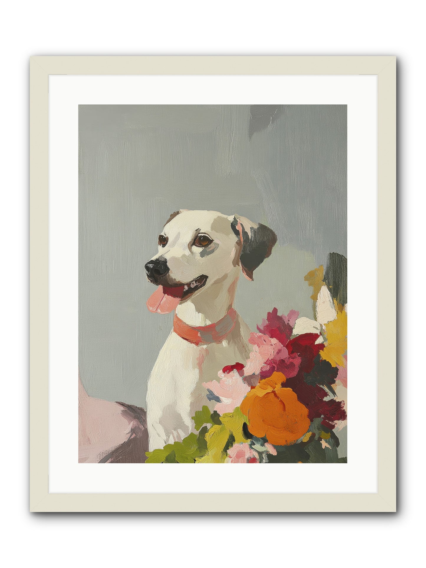 Ivy Claire -- Framed Print - White 18x24