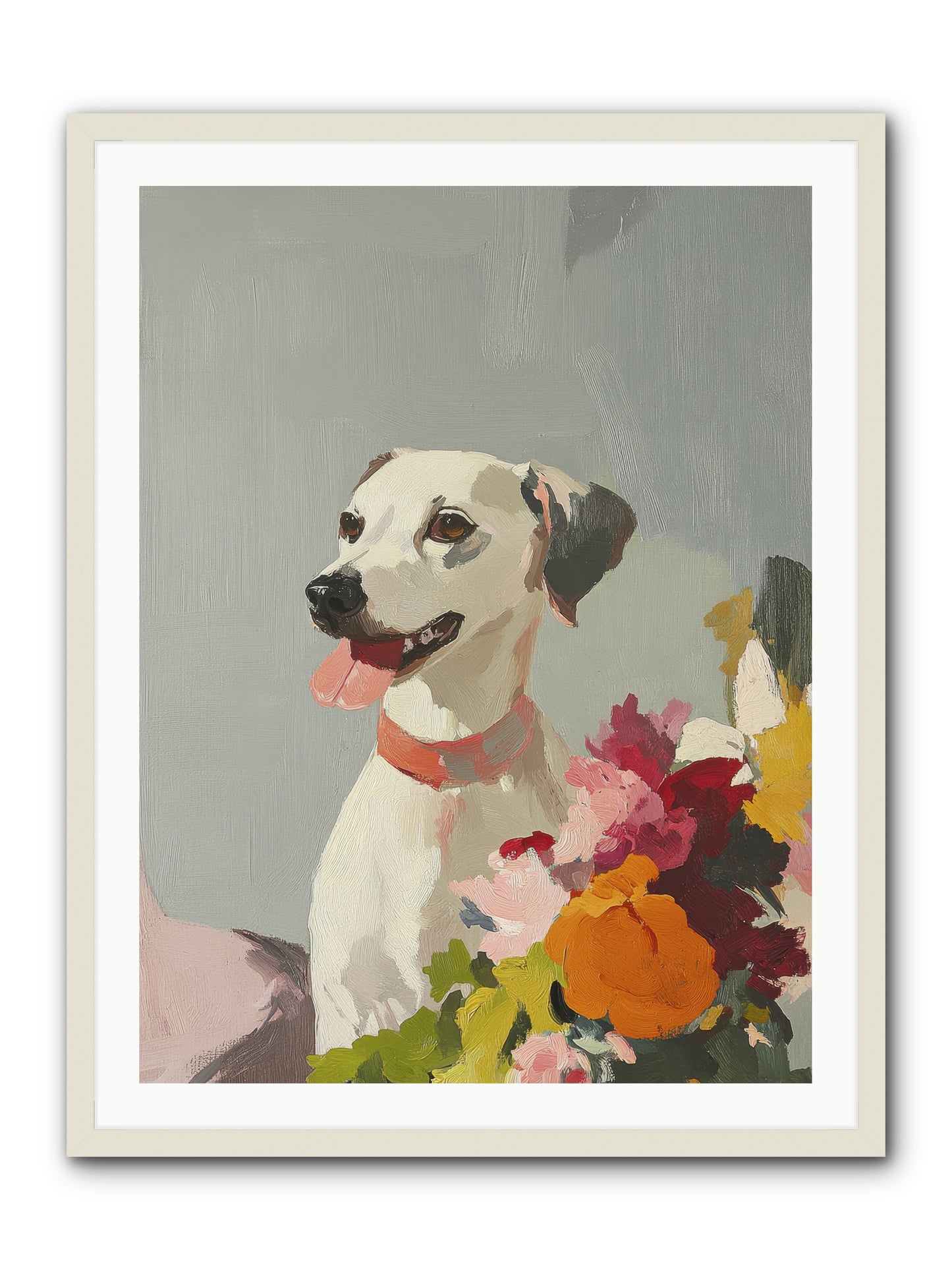 Ivy Claire -- Framed Print - White 30x40