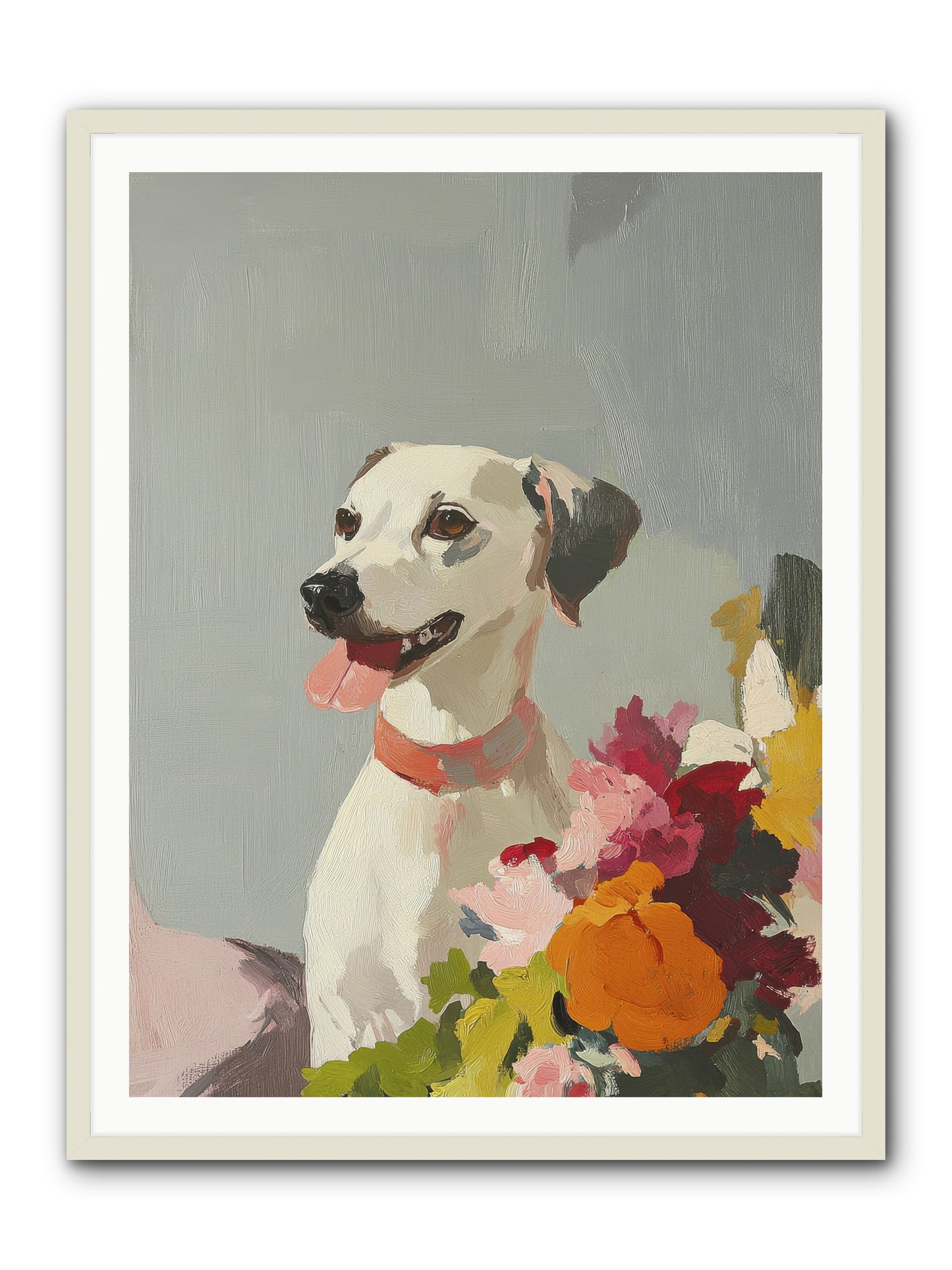 Ivy Claire -- Framed Print - White 36x48