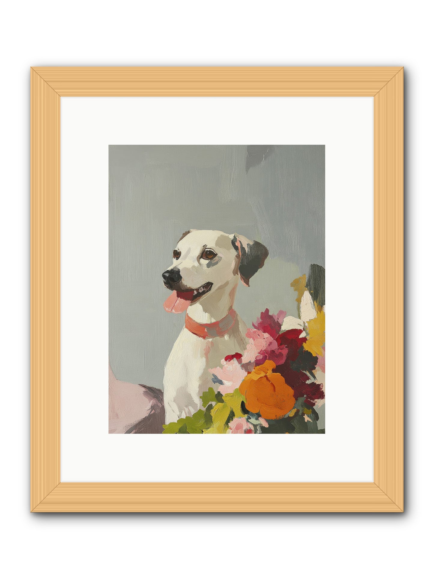 Ivy Claire -- Framed Print - Natural 9x12
