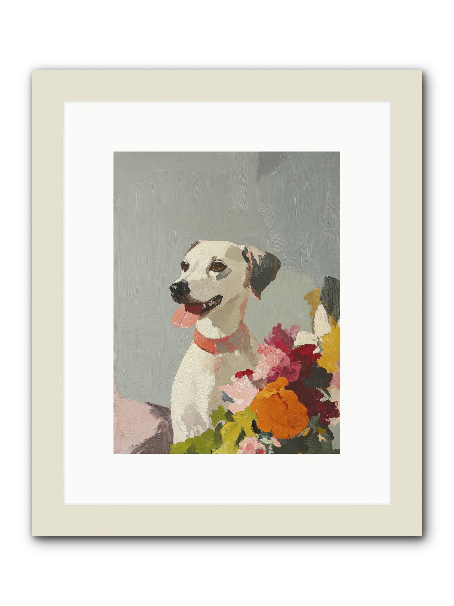 Ivy Claire -- Framed Print - White 9x12