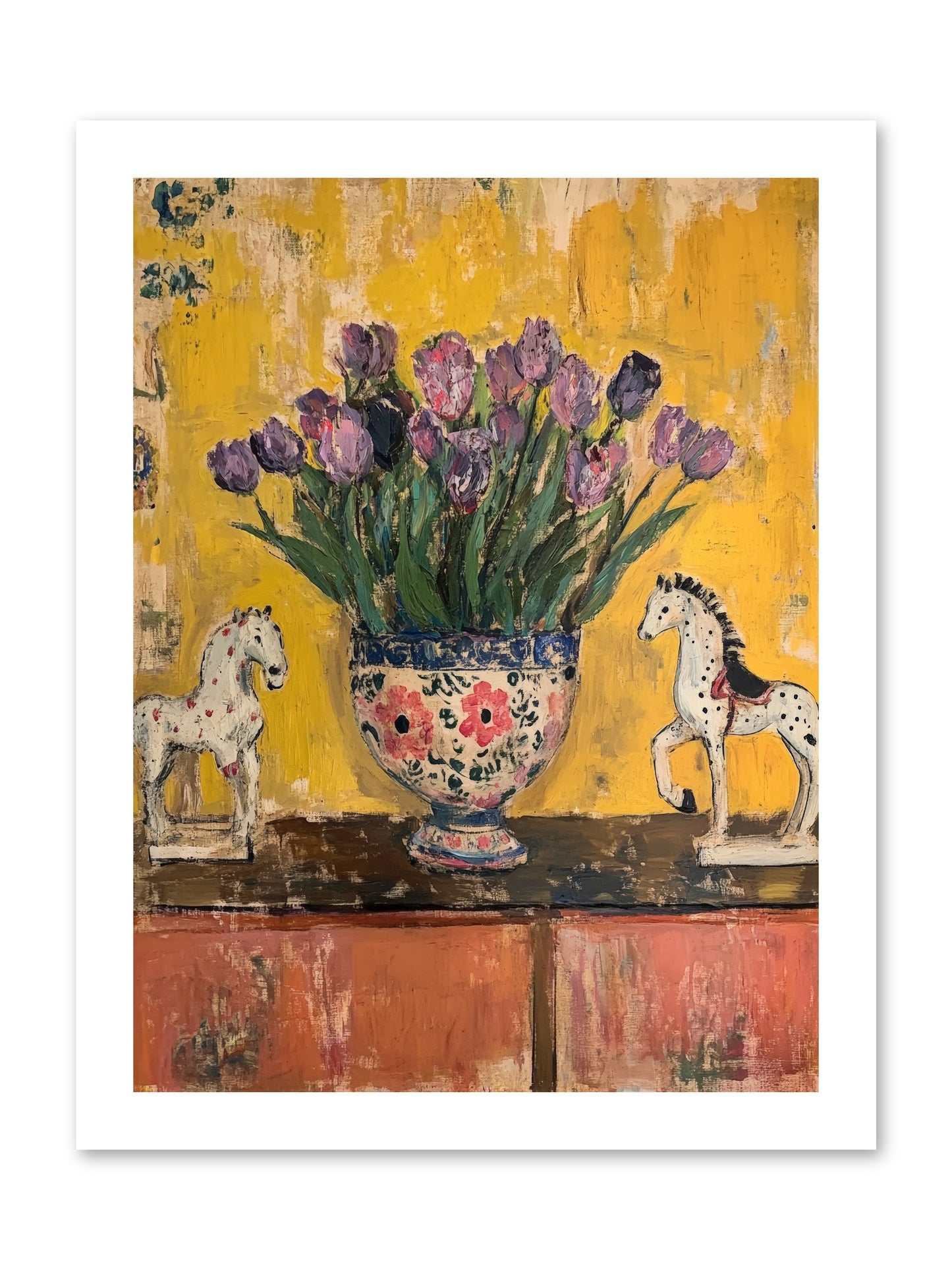 Ivy House -- Loose Canvas Print 12x16