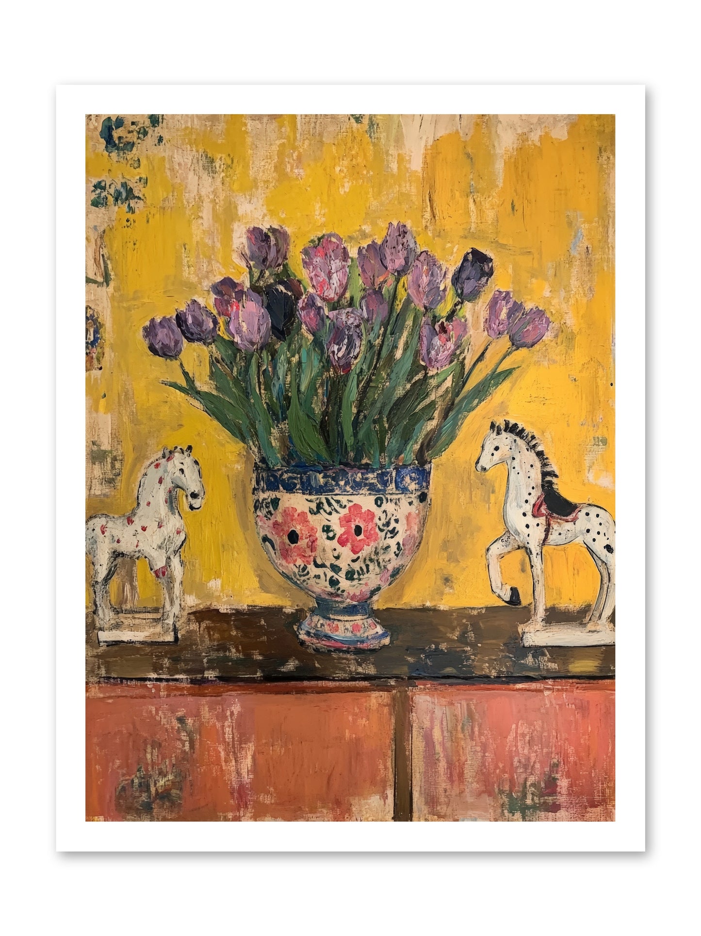 Ivy House -- Loose Canvas Print 18x24