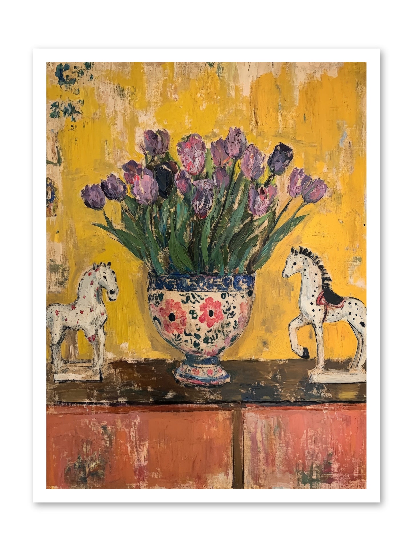 Ivy House -- Loose Canvas Print 24x32