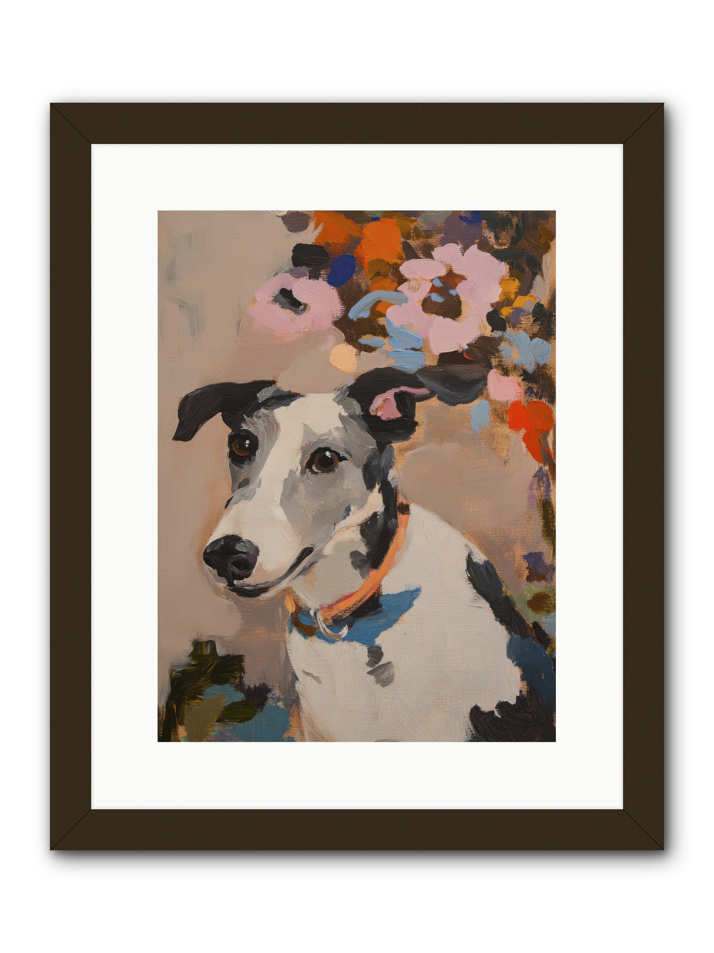 Ivy Rose -- Framed Print - Black 12x16
