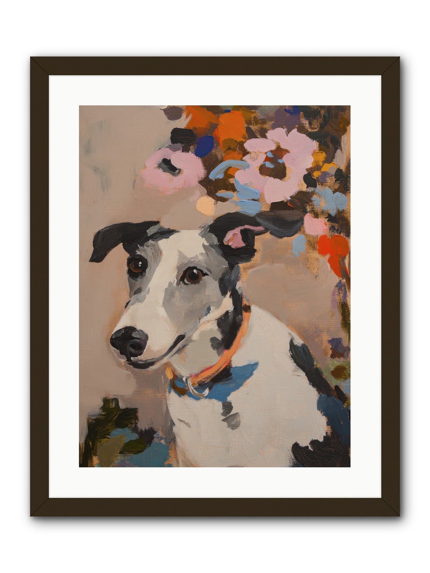 Ivy Rose -- Framed Print - Black 18x24