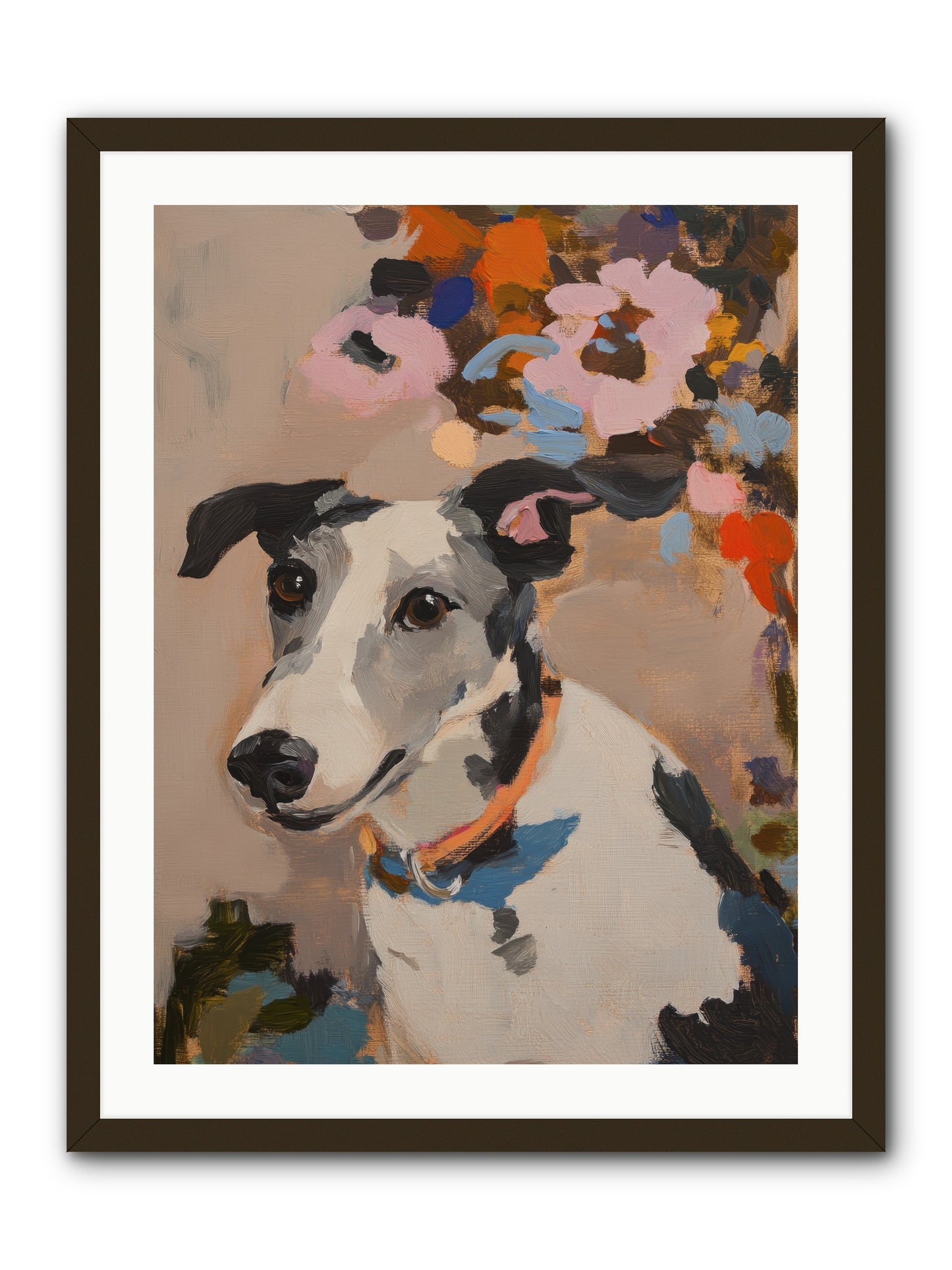 Ivy Rose -- Framed Print - Black 24x32